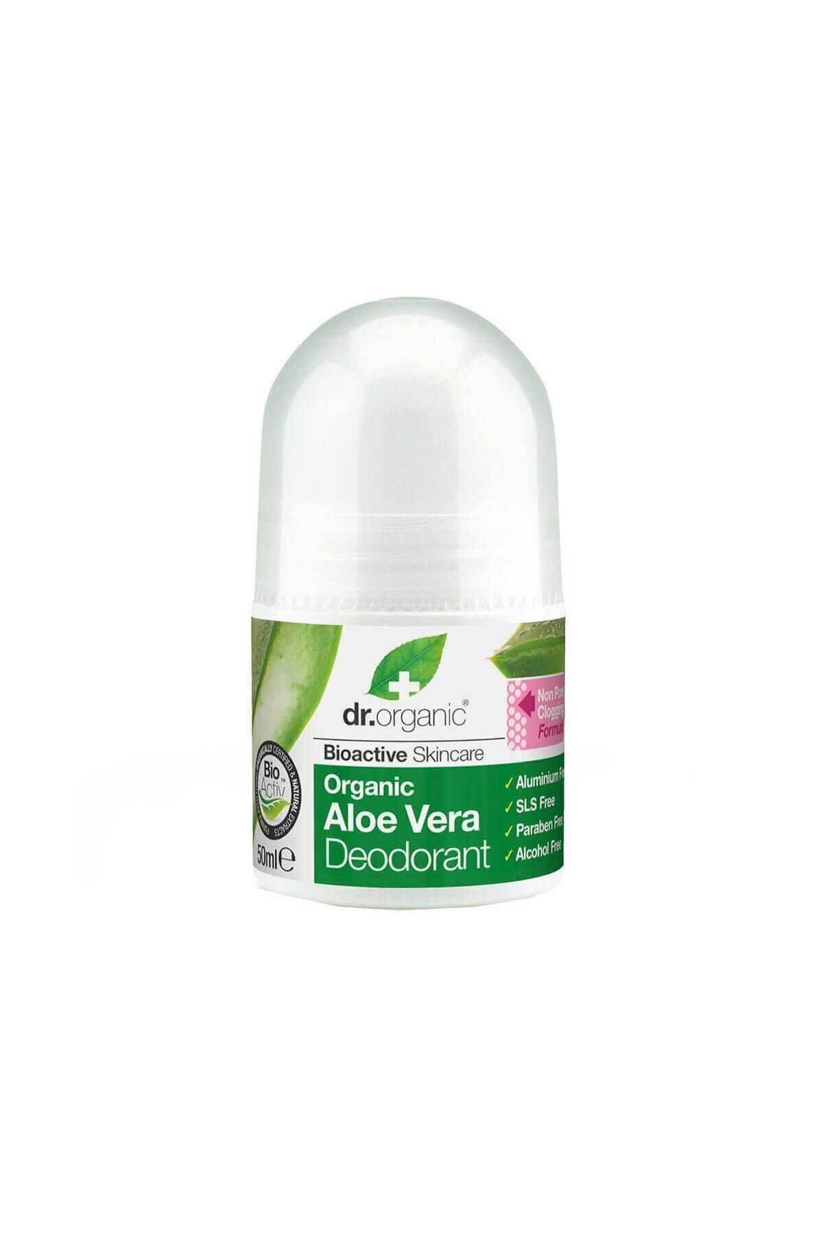 Dr. Organic Organik Aloe Vera Roll On Deodorant 50 Ml 5060176671478