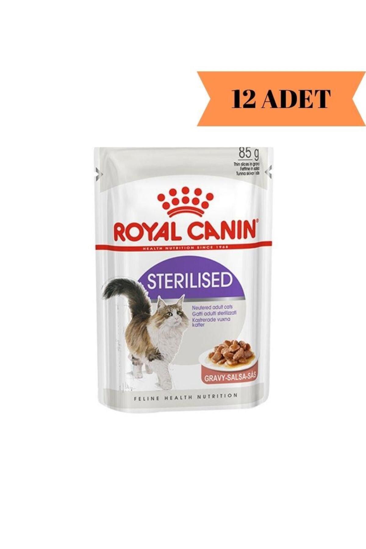 Royal Canin ® Sterilised Gravy Kısırlaştırılmış Yetişkin Kedi Yaş Maması 85 Gr*12