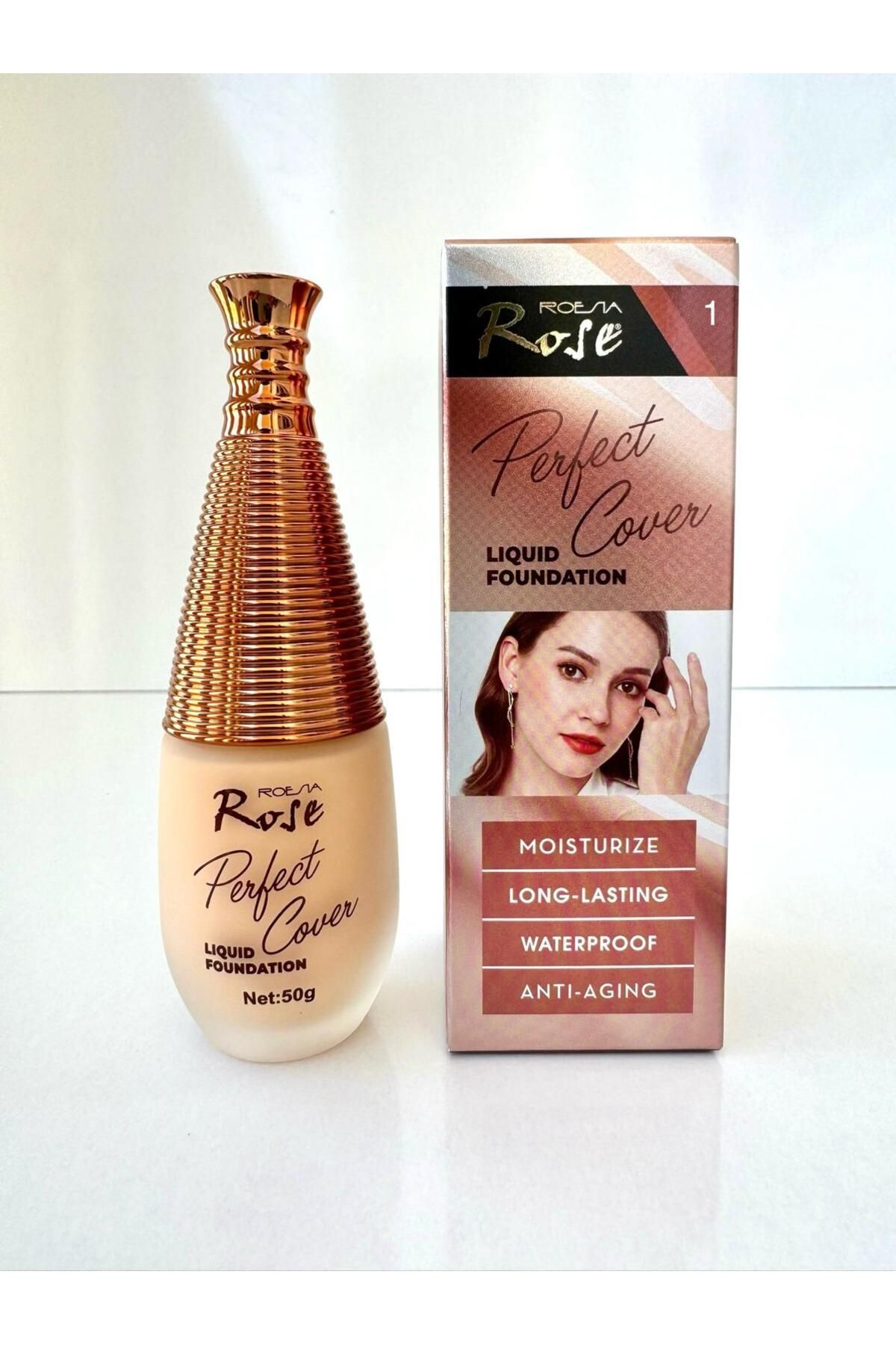 Roesıa Rose Cosmetics Rose Perfeckt Cover Lıquıd Fondöten