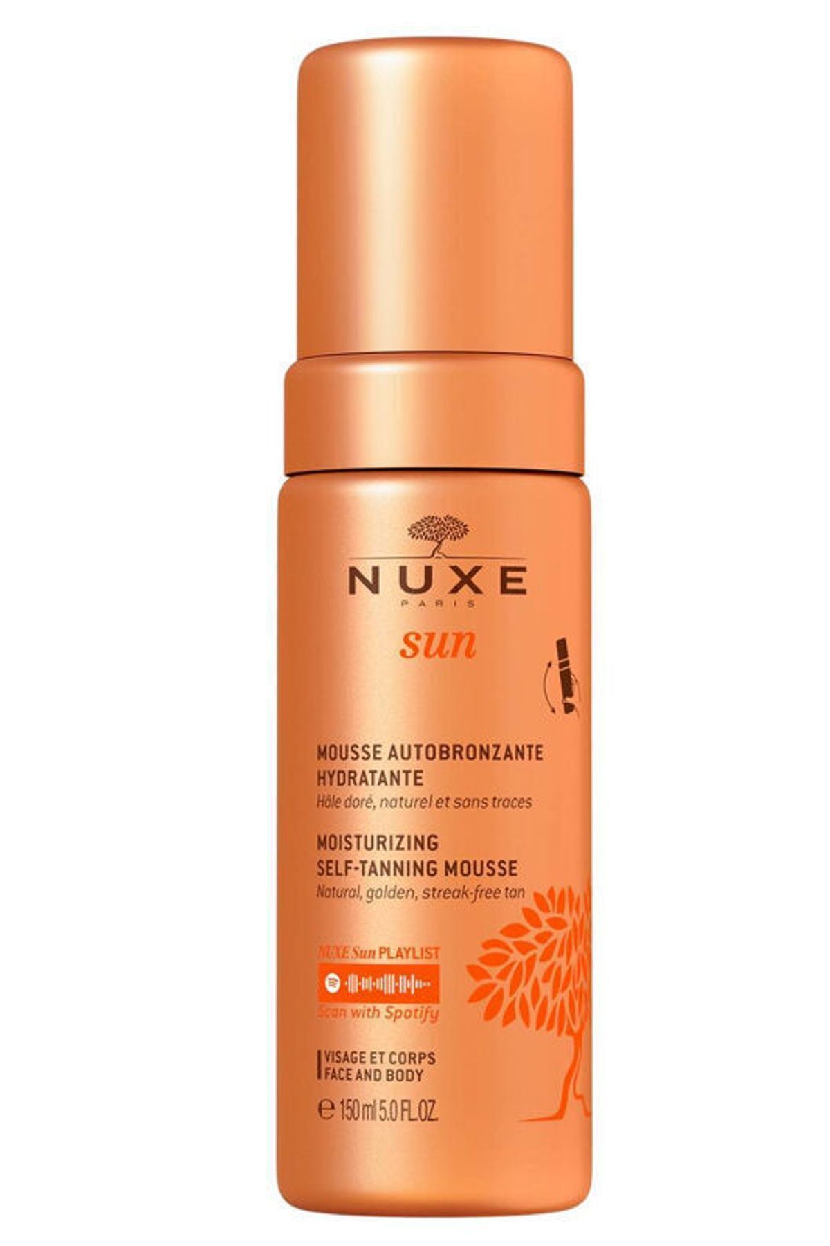 Nuxe Sun Moisturizing Self Tanning Mousse 150 ml