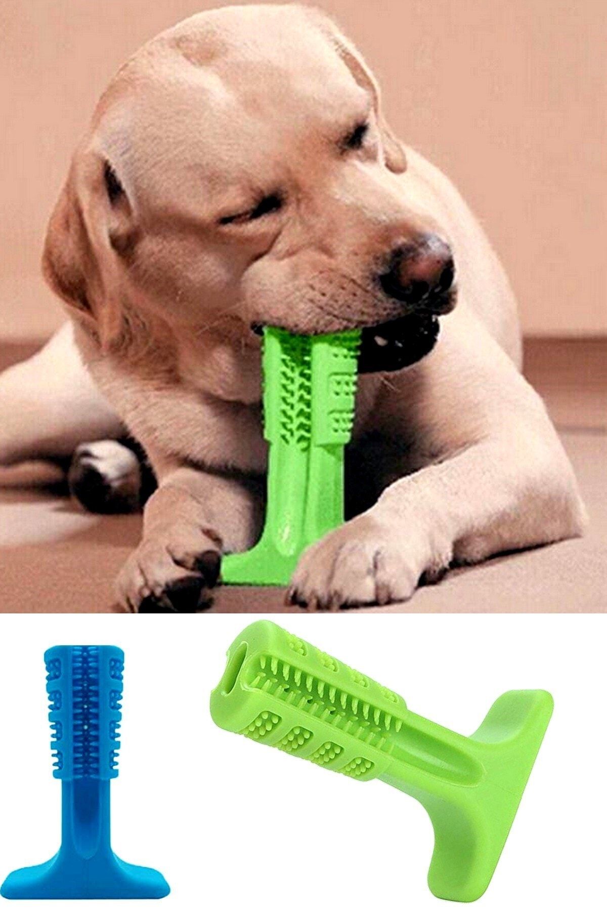 Neler Geldi Neler Köpek Diş Fırçası Isırma Aparatı Diş Kaşıma Oyuncağı Köpek Diş Aparatı Büyük Boy