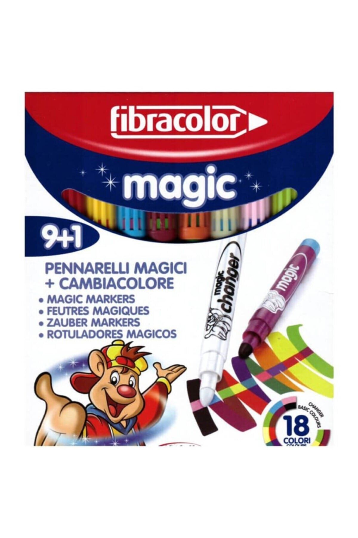 Fibracolor Magic Pen 9+1 Renk 10540