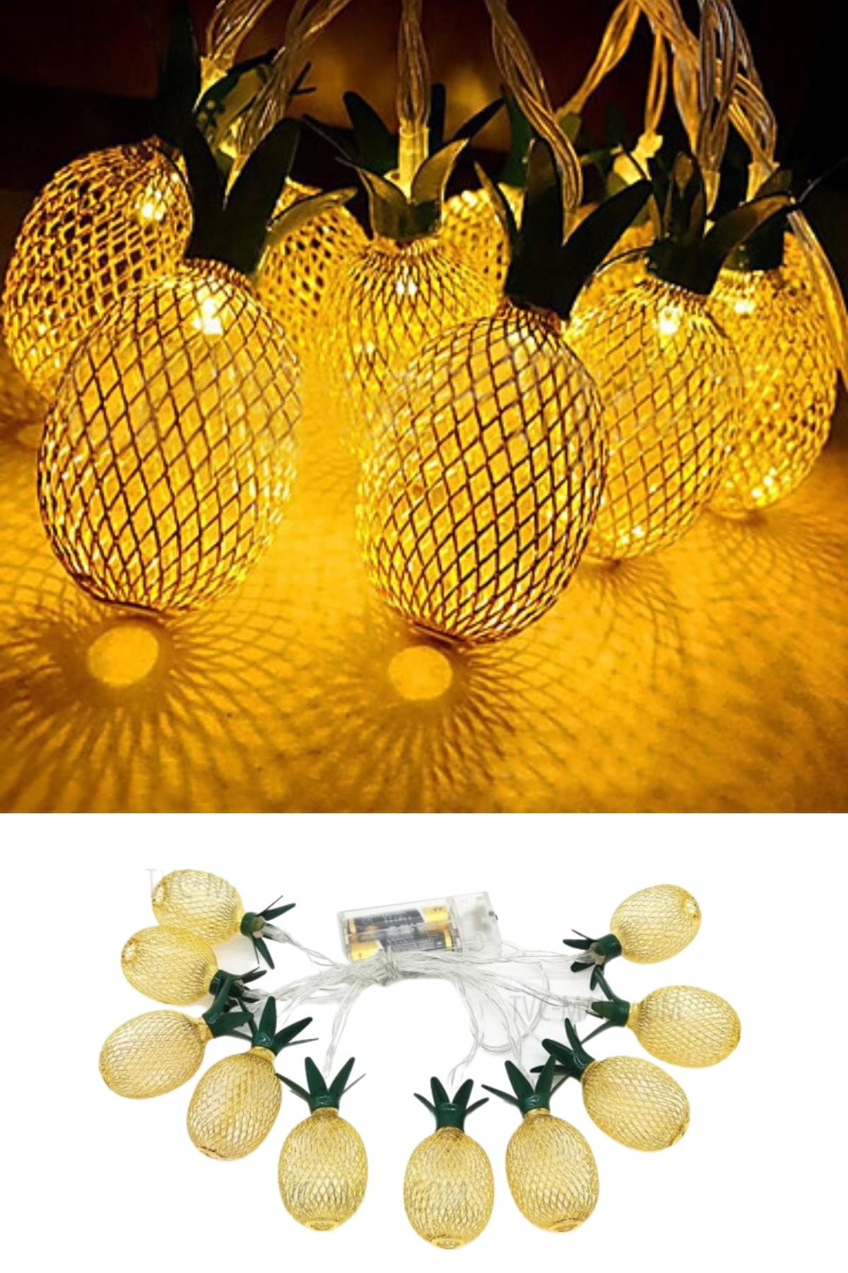 Buffer Pineapple Ananas Şerit Led Işık (1Metre)