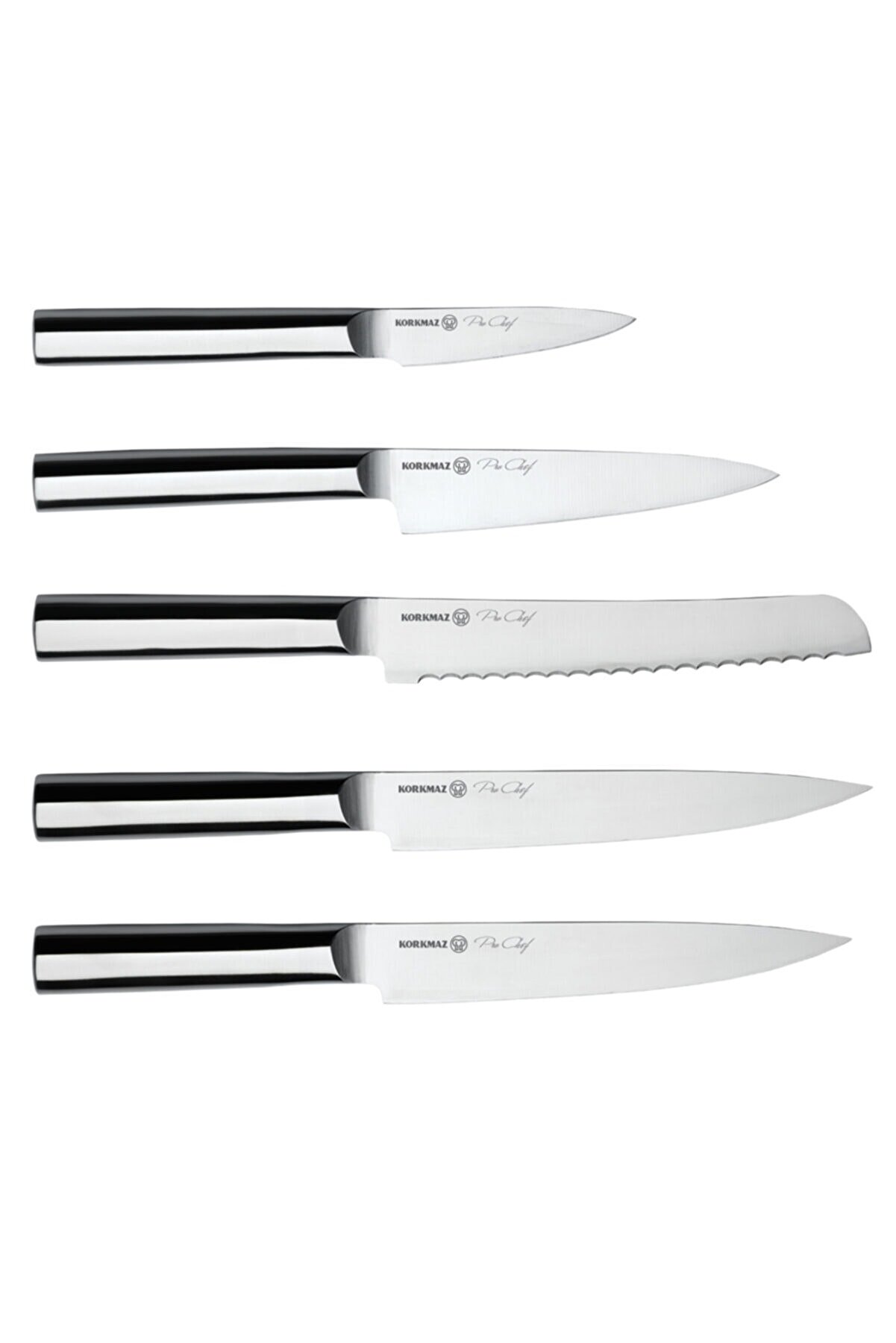 KORKMAZ A 501-01 Pro-Chef Bıçak Seti