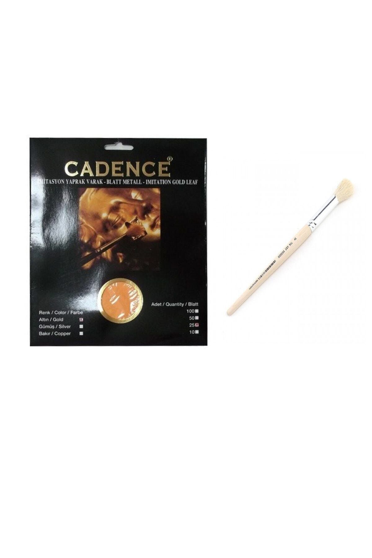 Cadence 100'lü Yaprak Varak Altın+Fırça