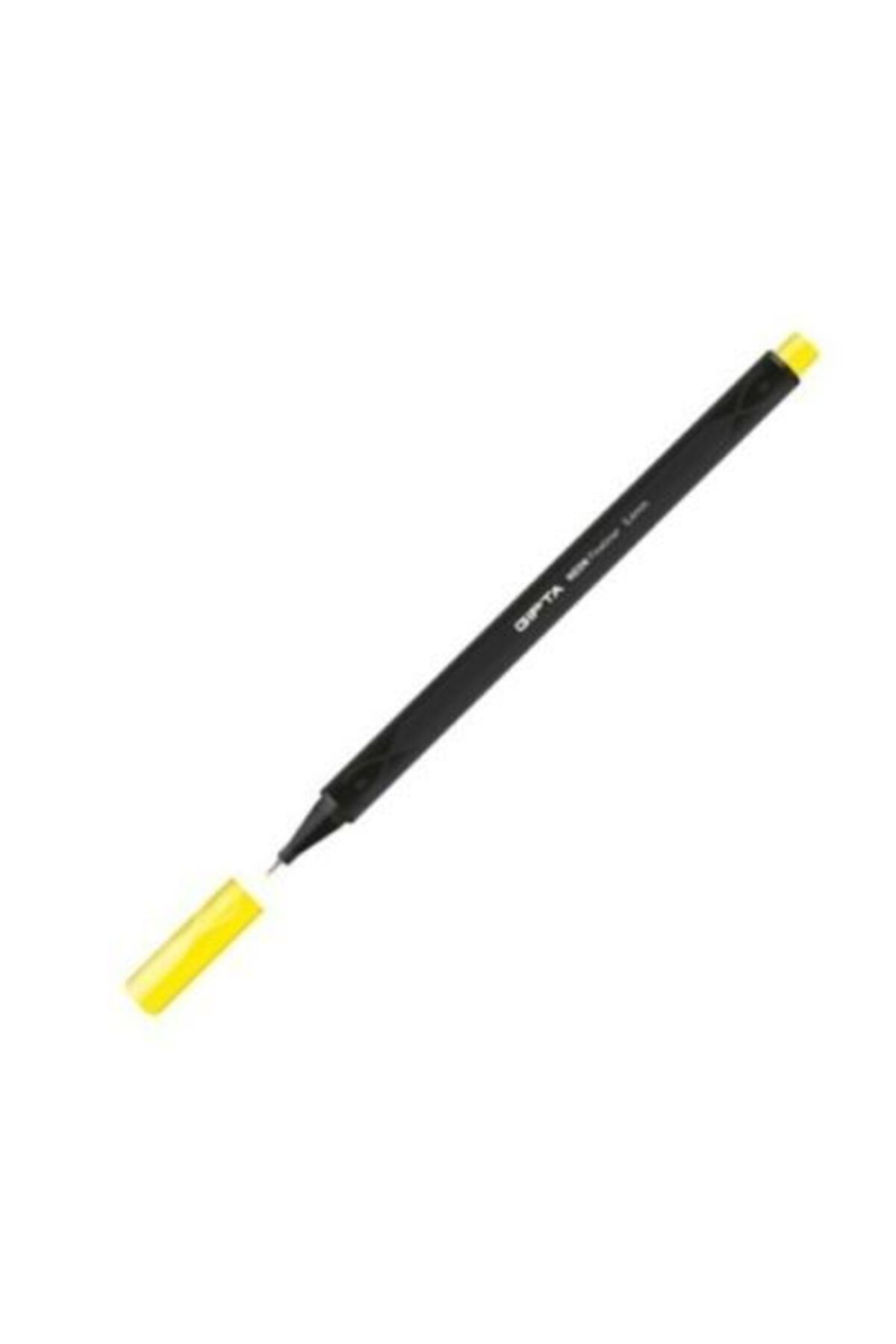 Gıpta Üçgen Fineliner Kalem 0.4 mm Neon Sarı