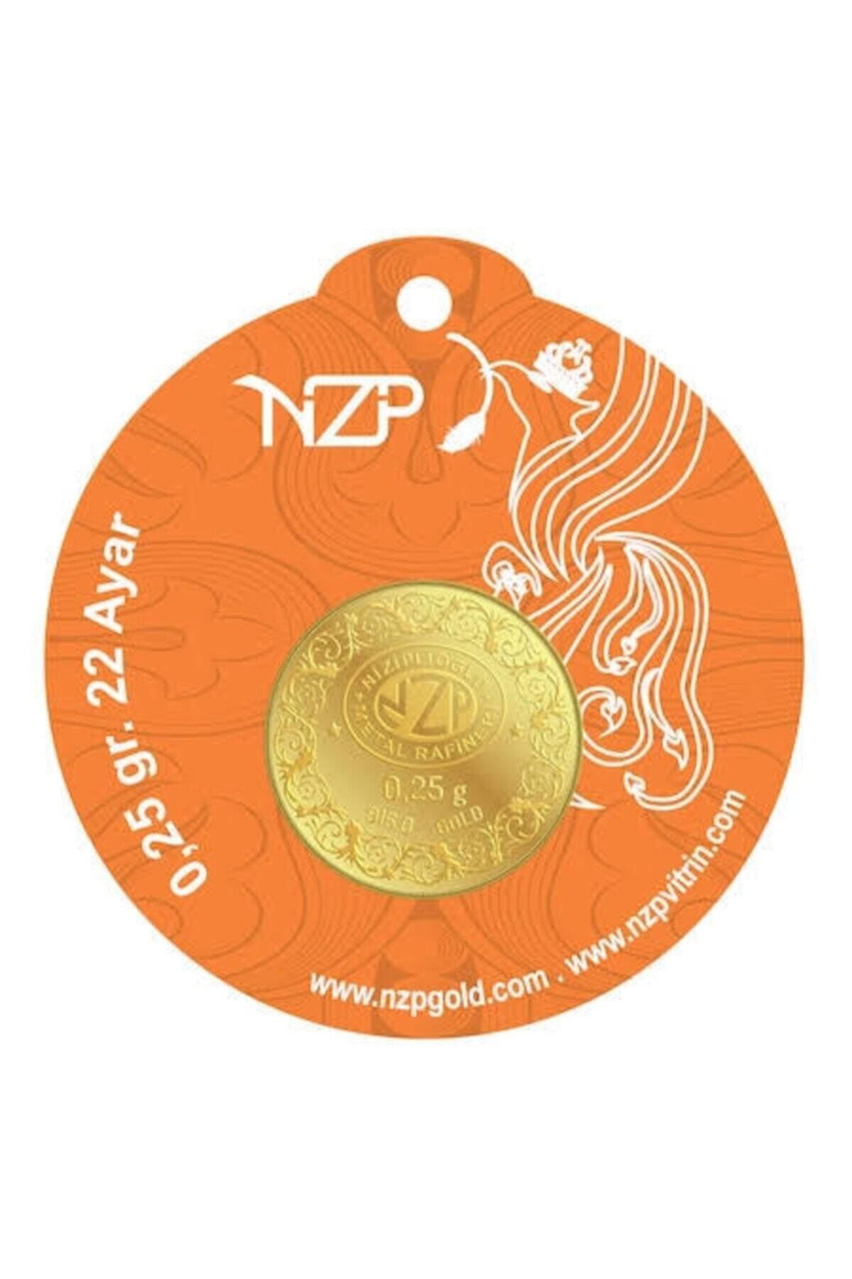NZP Gold 1 Adet 0.25 Gr 22 Ayar Altın