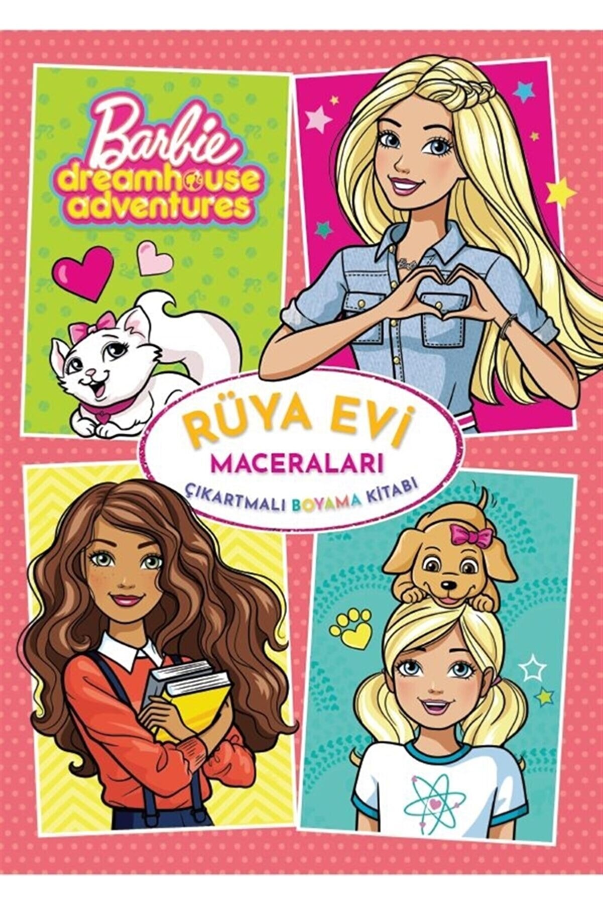 Doğan Kitapçılık Barbie Rüya Evi Maceraları Çıkartmalı Boyama Kitabı