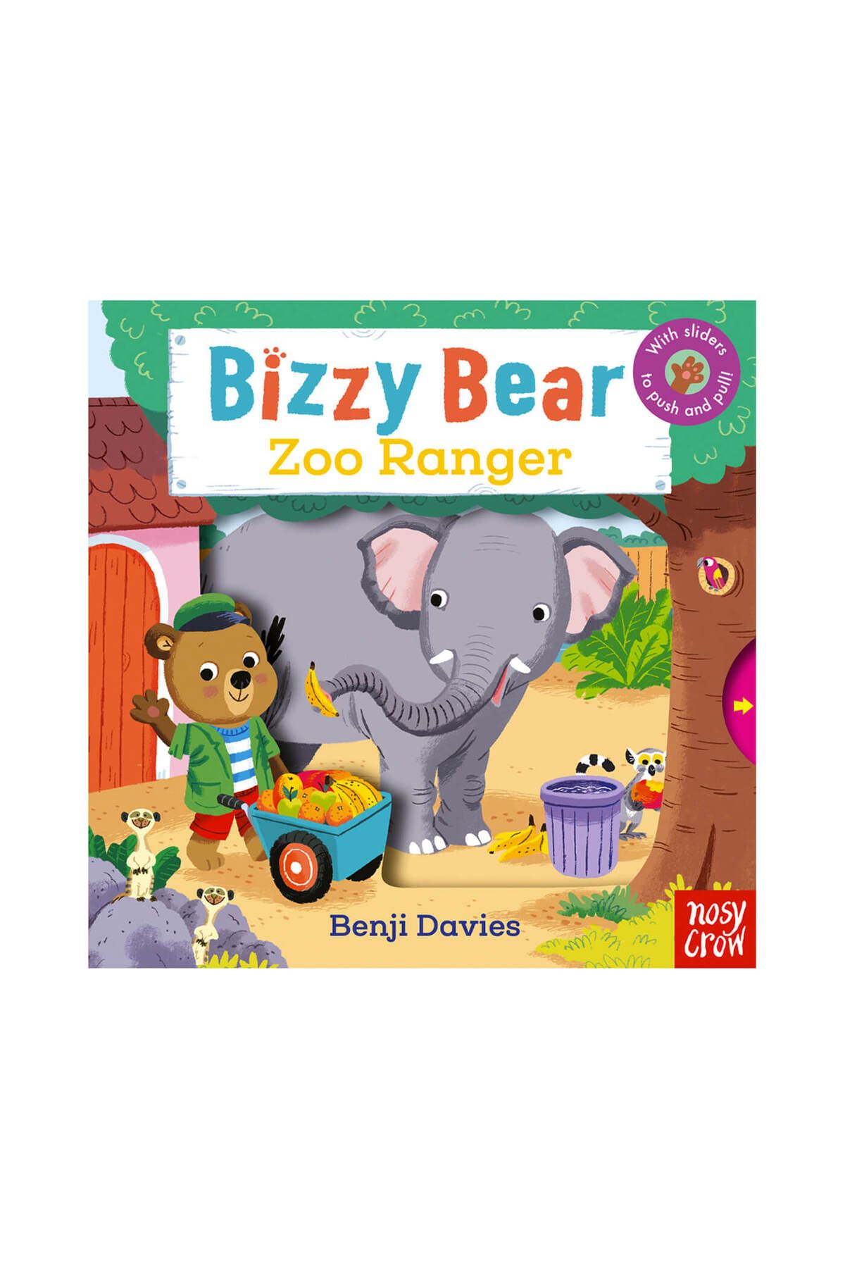 Nosy Crow Bizzy Bear - Zoo Ranger (HAREKETLİ KİTAP - HAYVANAT BAHÇESİ)