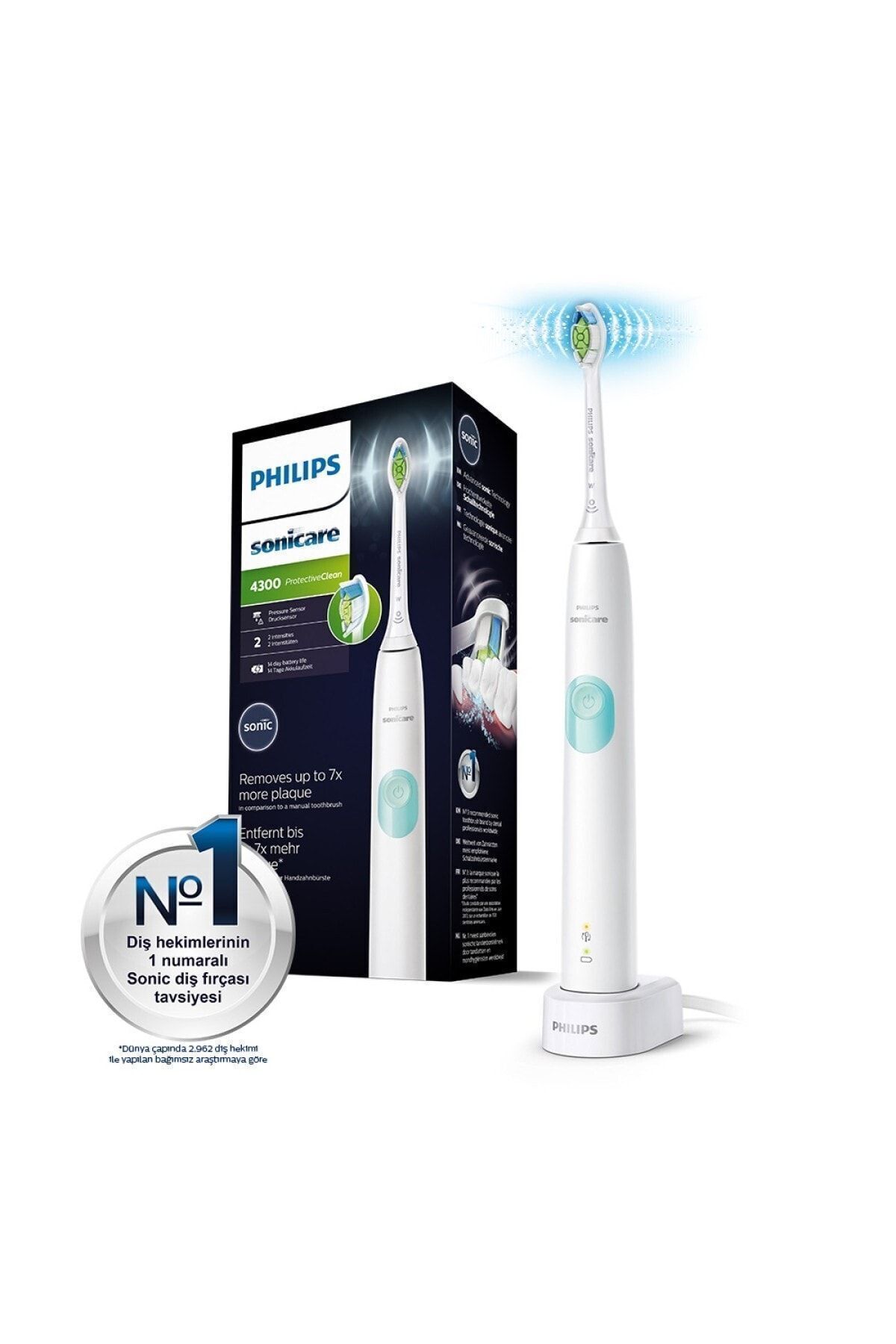 Philips Sonicare Hx6807/24 - Protective Clean 4300 - Sonic Şarjlı Diş Fırçası