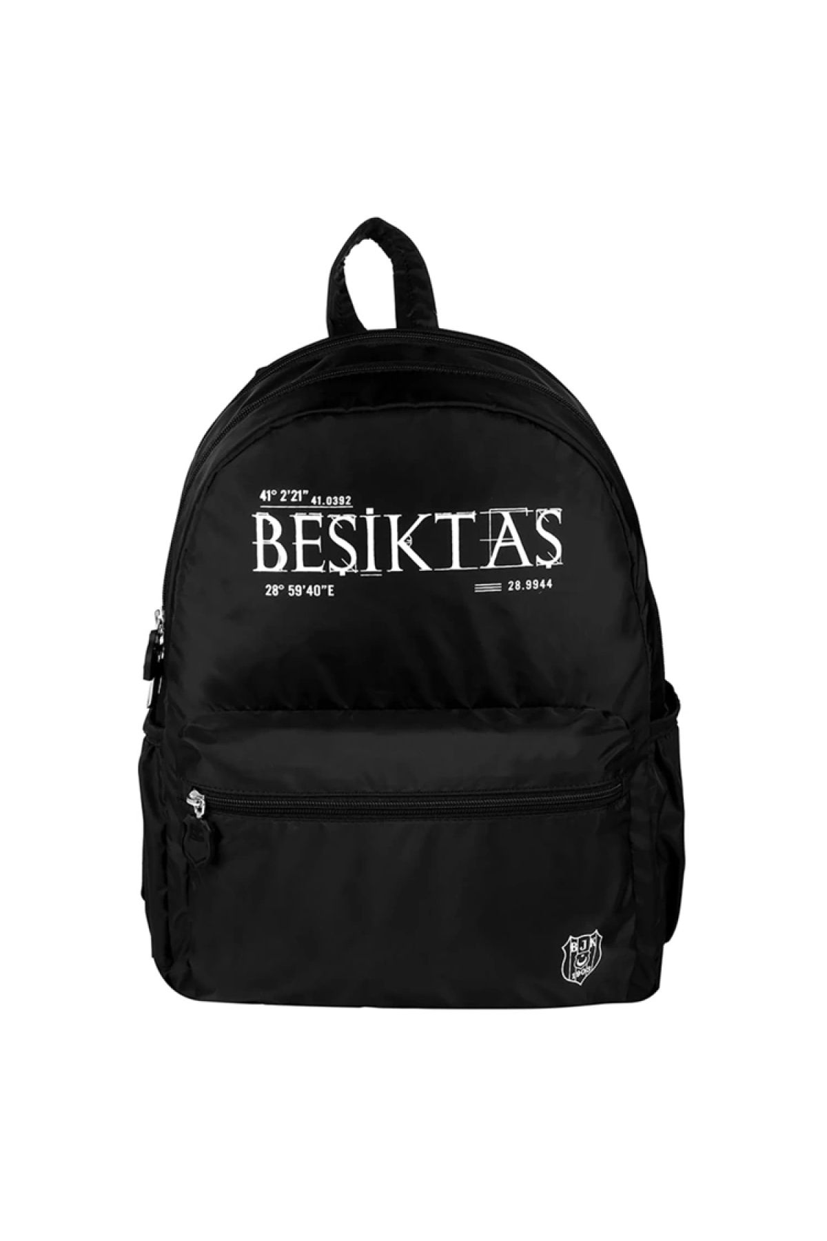 Beşiktaş Me 24335 1903 Sılver Logo Sırt Çantası Siyah