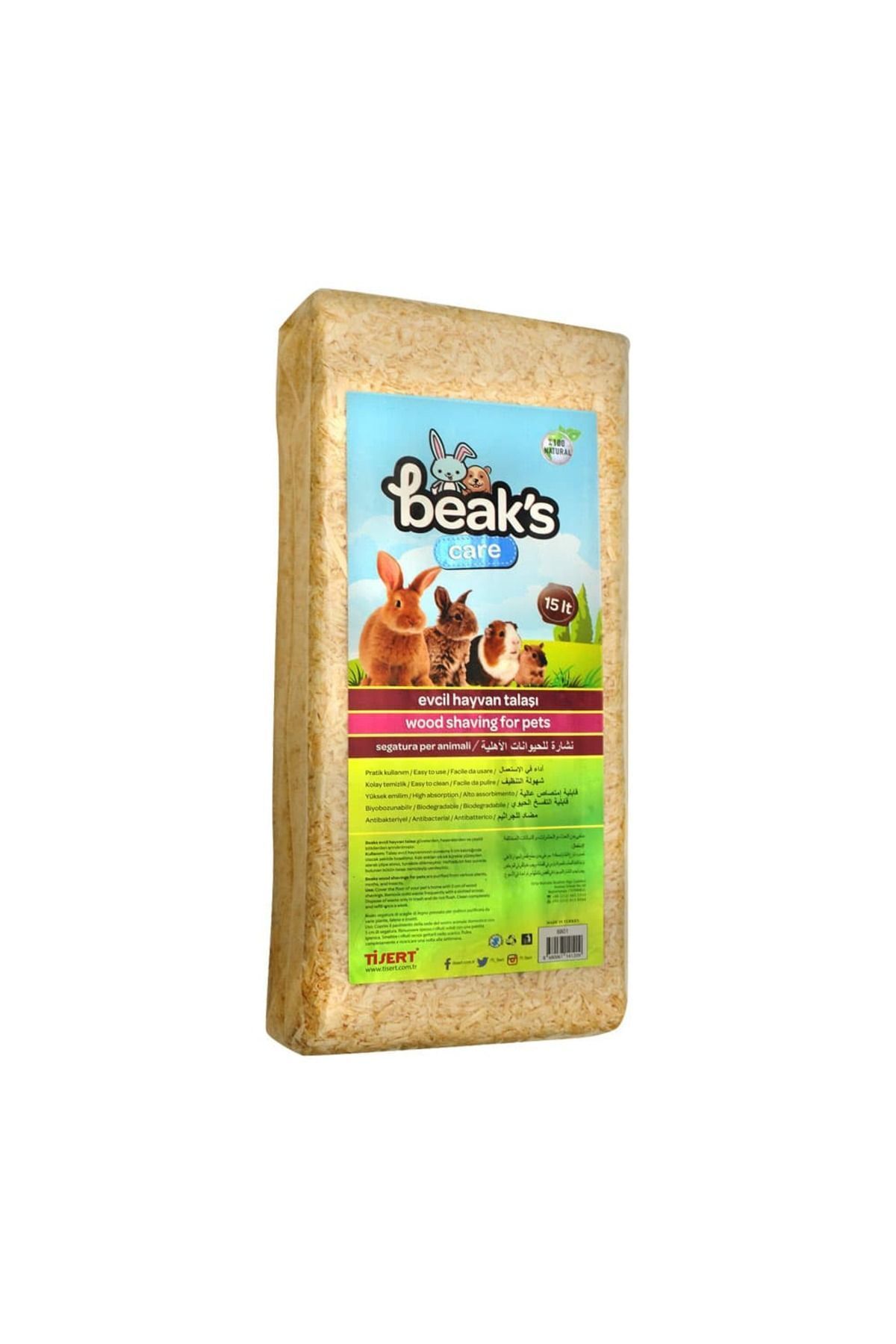 Mio Beaks 15lt Ginepig Talaşı 15lt