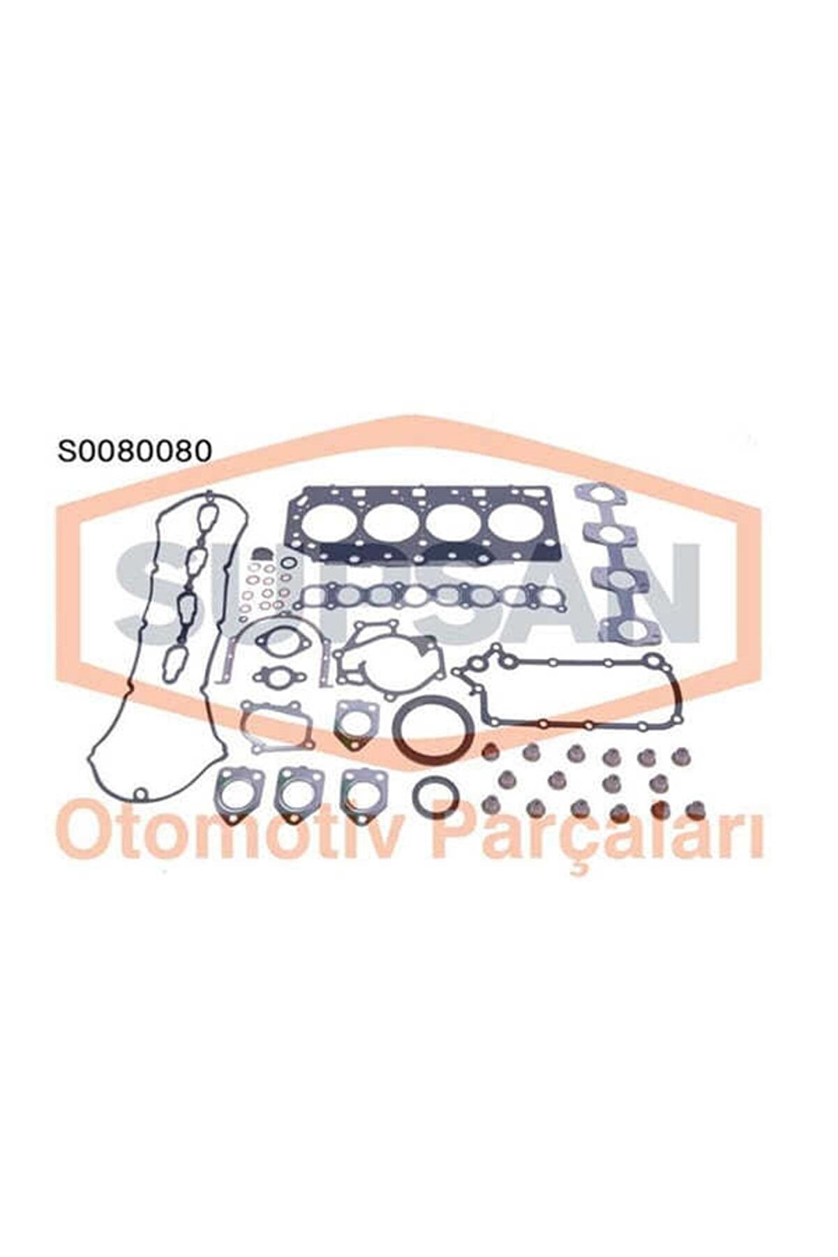 S0080080 Motor Takım Conta Starex / Sorento 2.5 Crdı Tam Keçelı Silindir Kapaklı