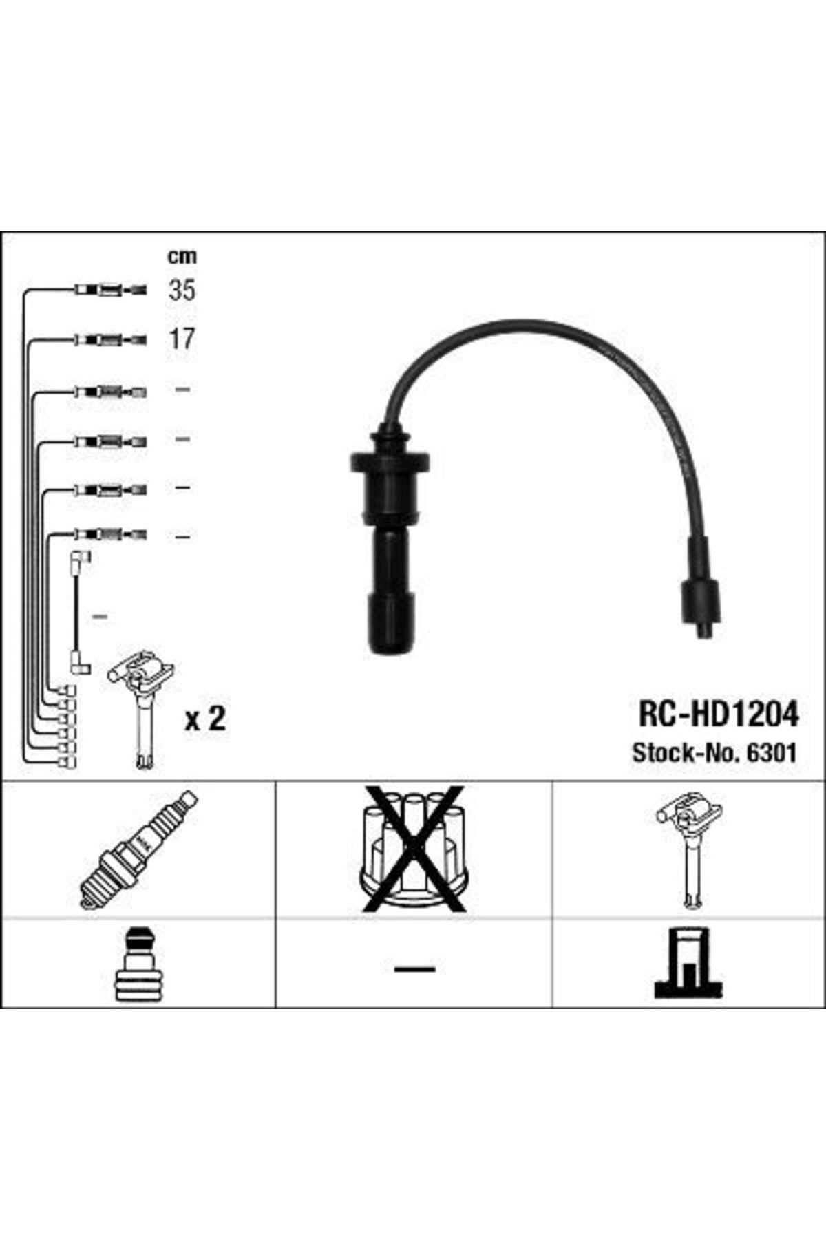 NGK 6301 Buji Kablosu Rc-hd1204