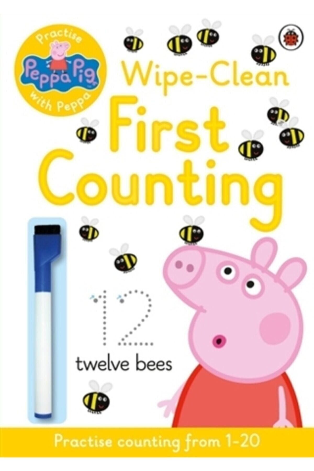 Genel Markalar Peppa Pig - Wipe-Clean First Counting