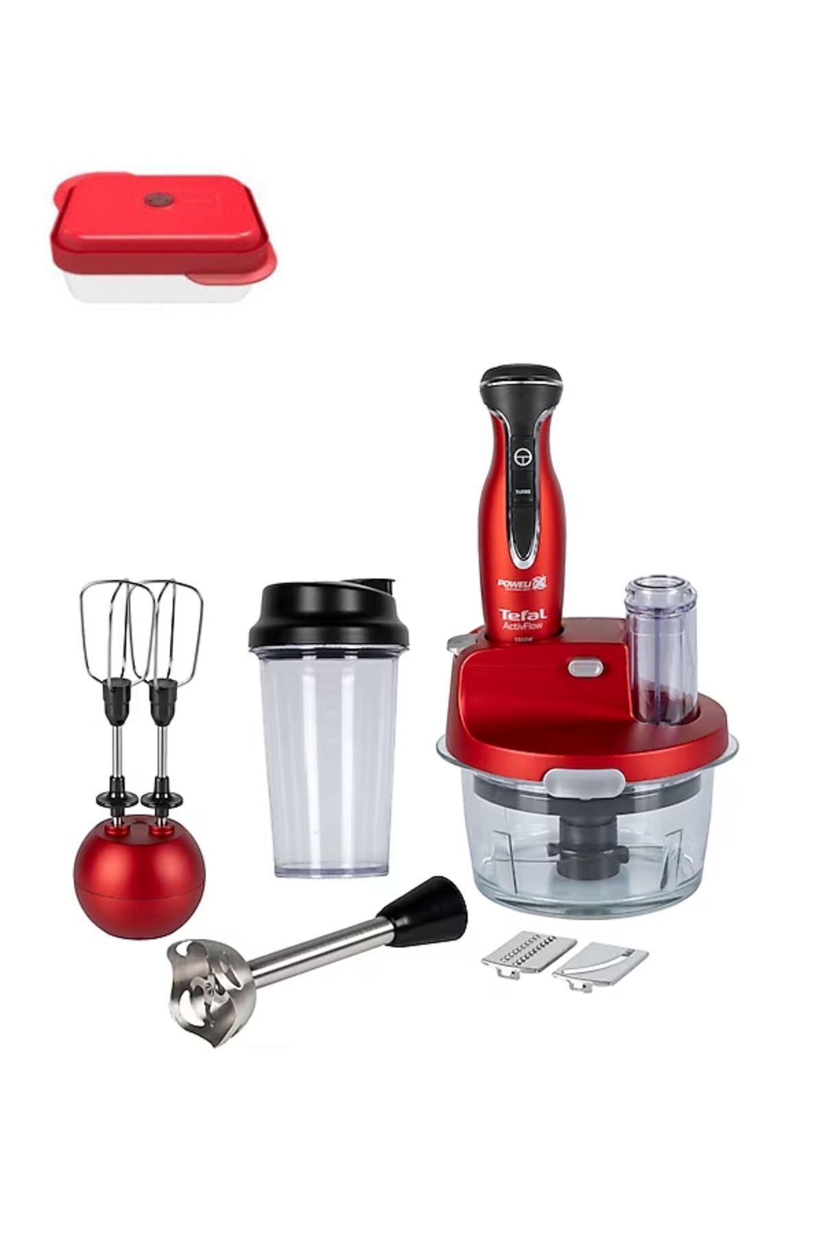 TEFAL Powelix Activflow OntheGo 1500 W Kişisel Blender+SAKLAMA KABI