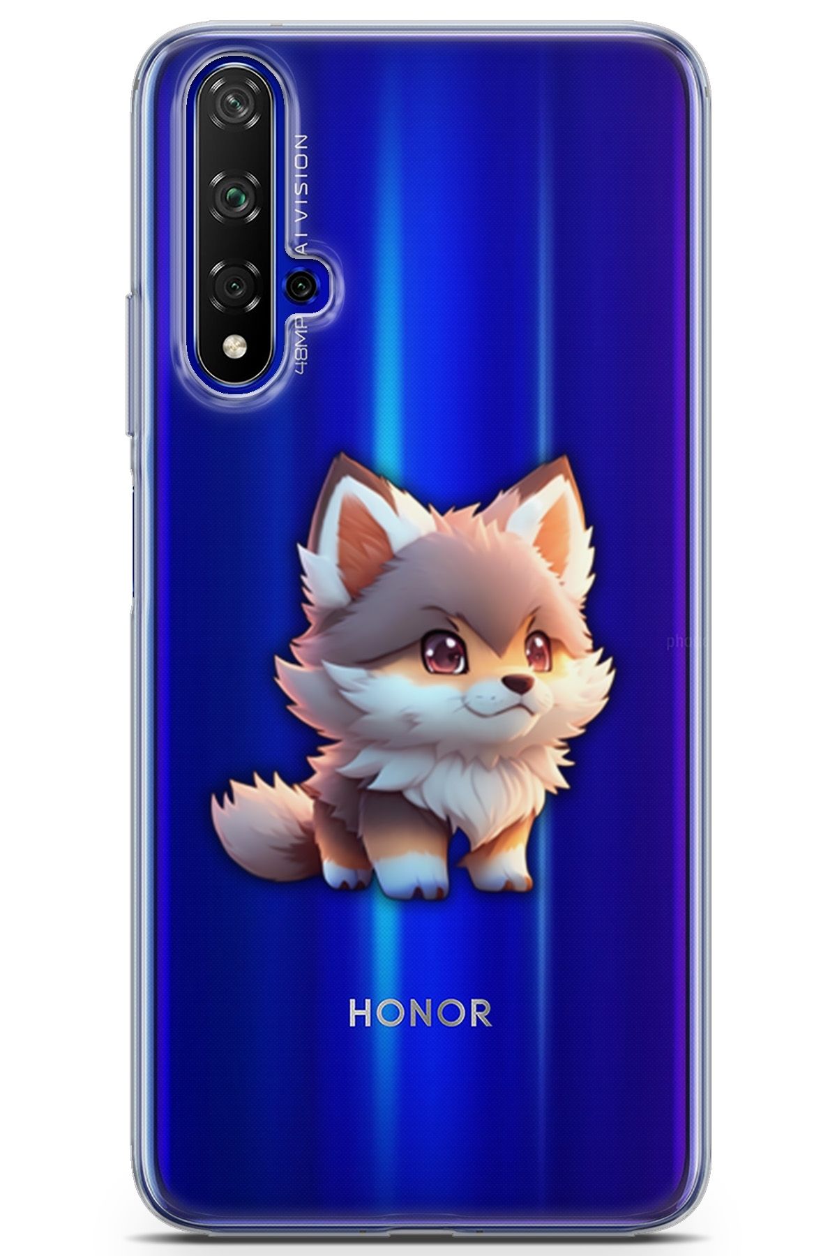 Lopard Huawei Nova 5t Kılıf Orijinal Seri Others 09 Yavru Transparan UV Kılıf