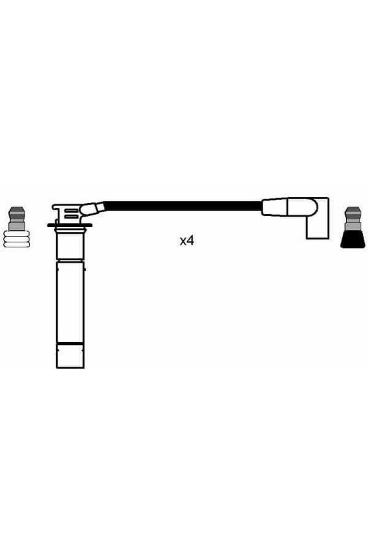NGK 7707 Buji Kablosu Rover 200 218 95-00 400 1.8 96-98 Coupe 1.8 96-99 Mg Mgf 1.8 I Vvc 95-02 25 1.