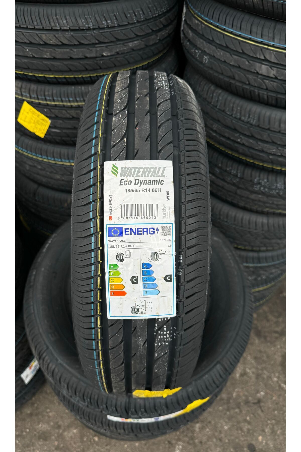 Waterfall 185/65 R14 86H WATERFALL ECO DYNAMIC YAZ LASTİĞİ (SİBOB HEDİYELİ-2024 ÜRETİM)