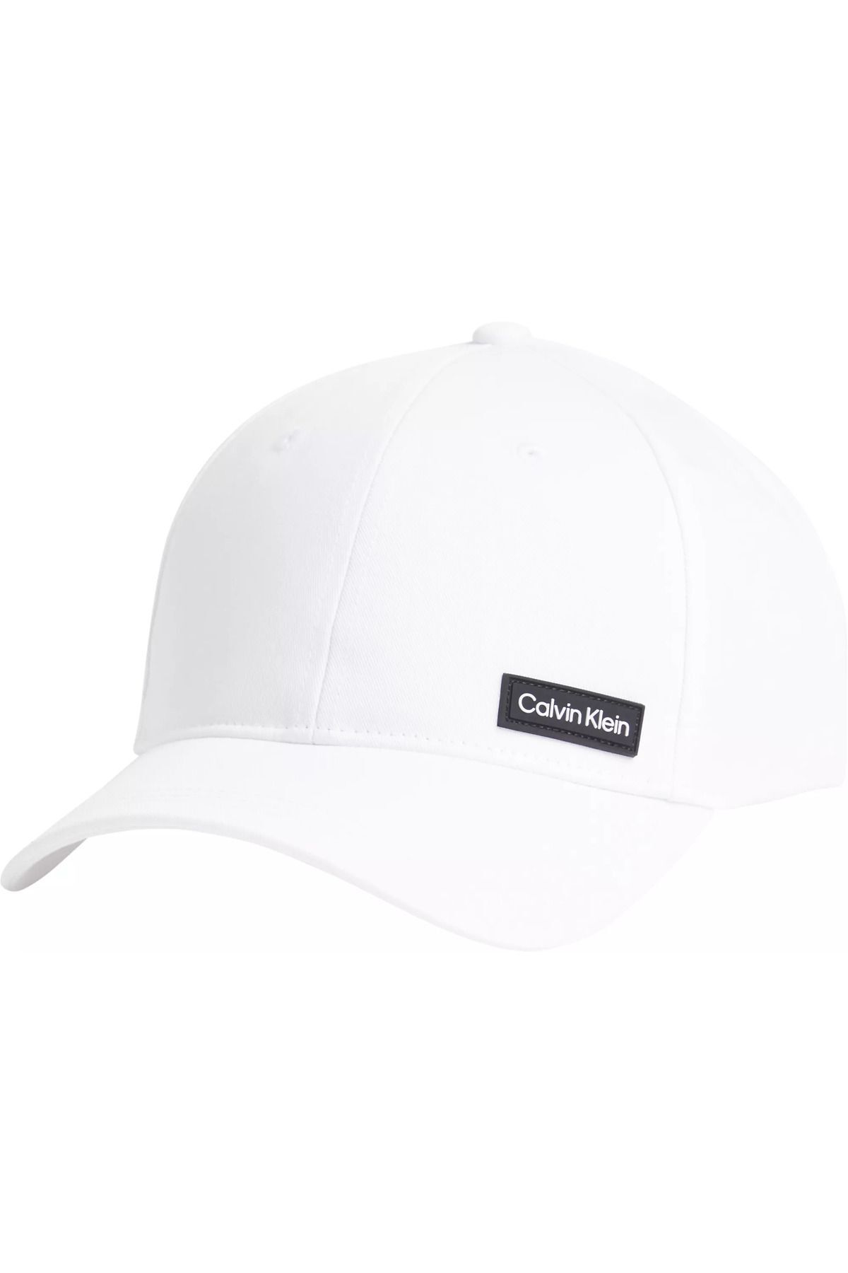 Calvin Klein Erkek Logo Detaylı Metal Tokalı Ayarlanabilir Beyaz Spor Şapka K50K510487-YAF