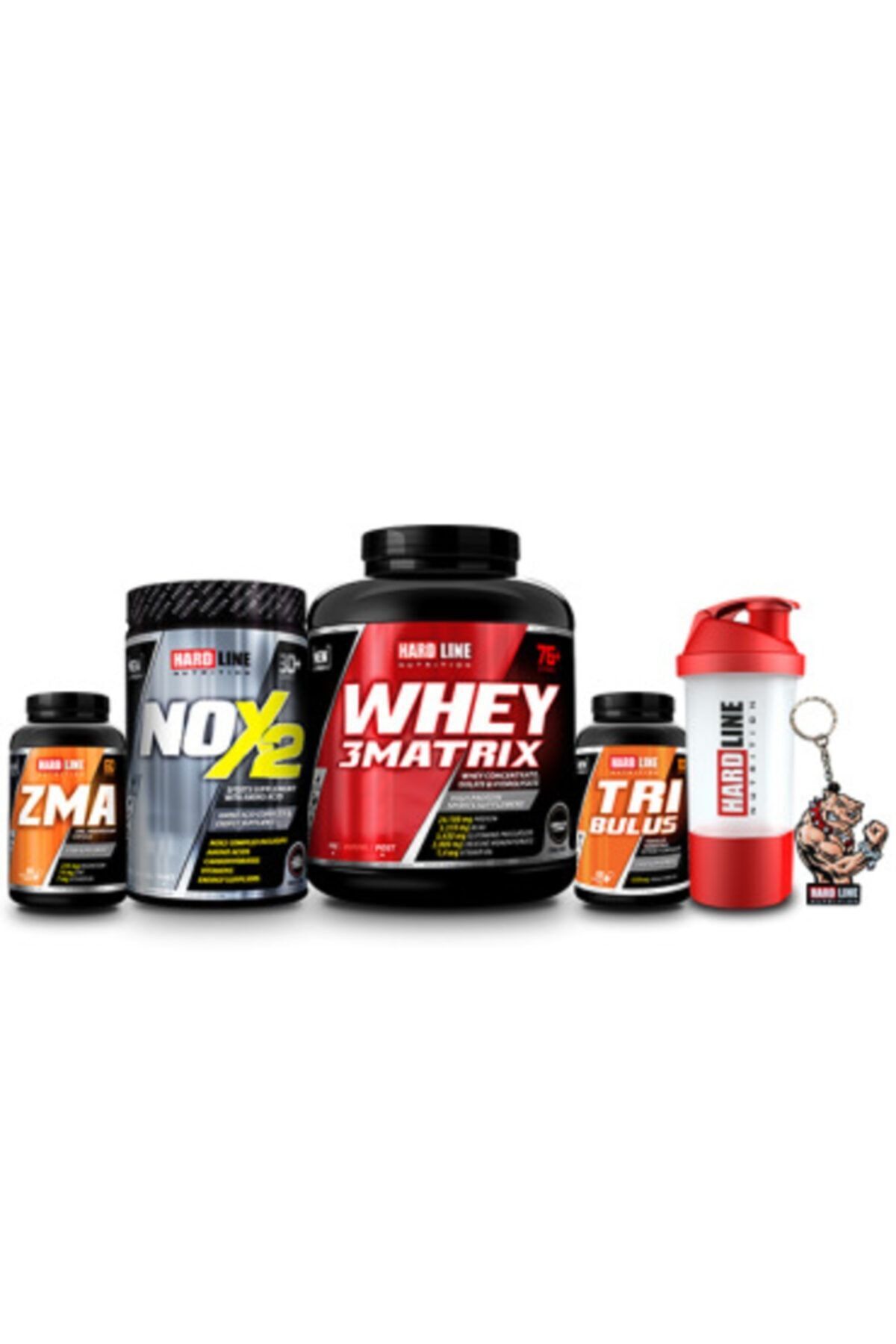 Hardline Kas Yapılanması 3 Zma Nox Whey Tri Seti