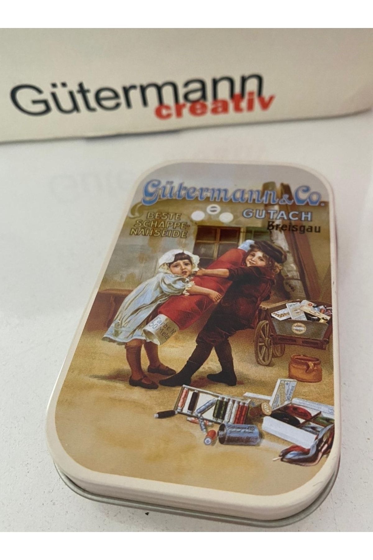 gutterman Gutermann Nostalji Kutulu Ana Renkler 4 X 100 Metre Dikiş Ipi