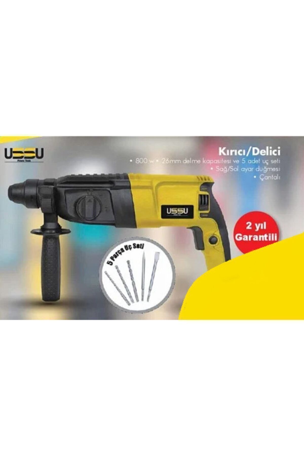 Ussu Usp 810 800 W Darbeli Matkap Hilti