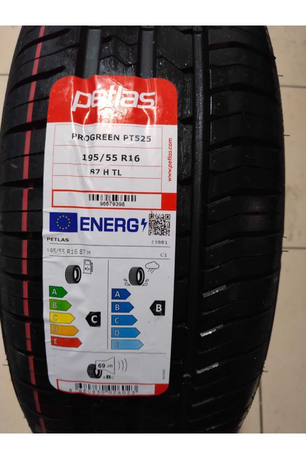 Petlas 195/55R16 87H TL PROGREEN PT525 YAZ LASTİĞİ 2024 ÜRETİM