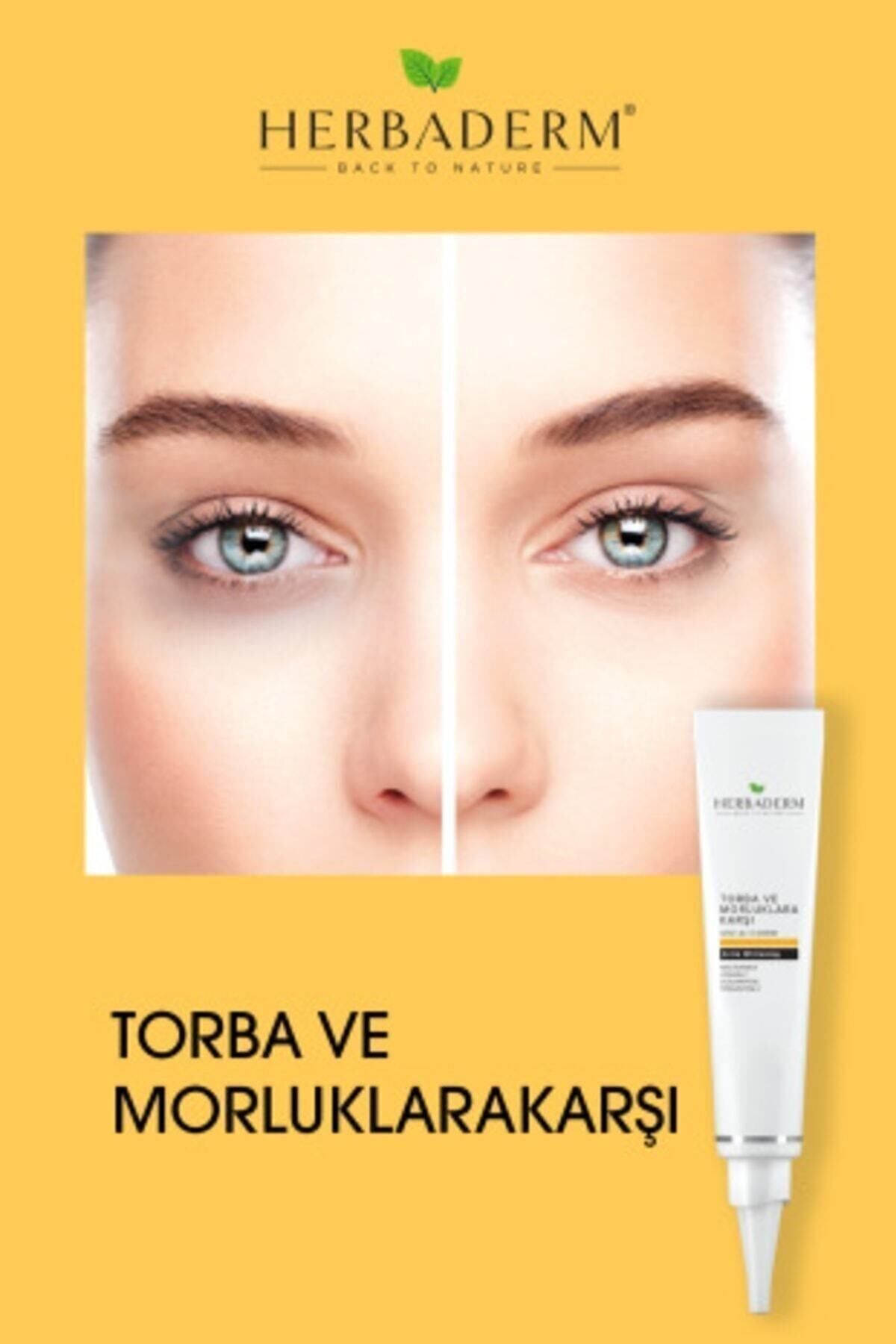 Herbaderm Herba Derm Torba Ve Morluklara Karşı Göz Altı Kremi 15 ml