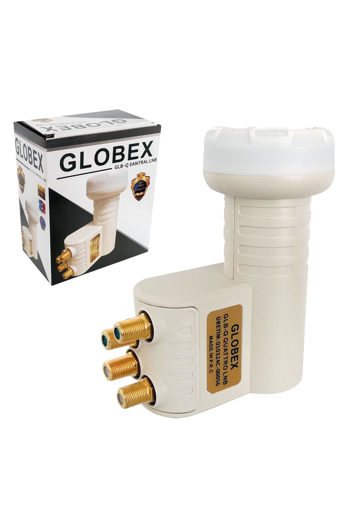 Globex Glb-q 4lü Lnb Santral (QUATTRO) Gold 0.3db 3d Fhd