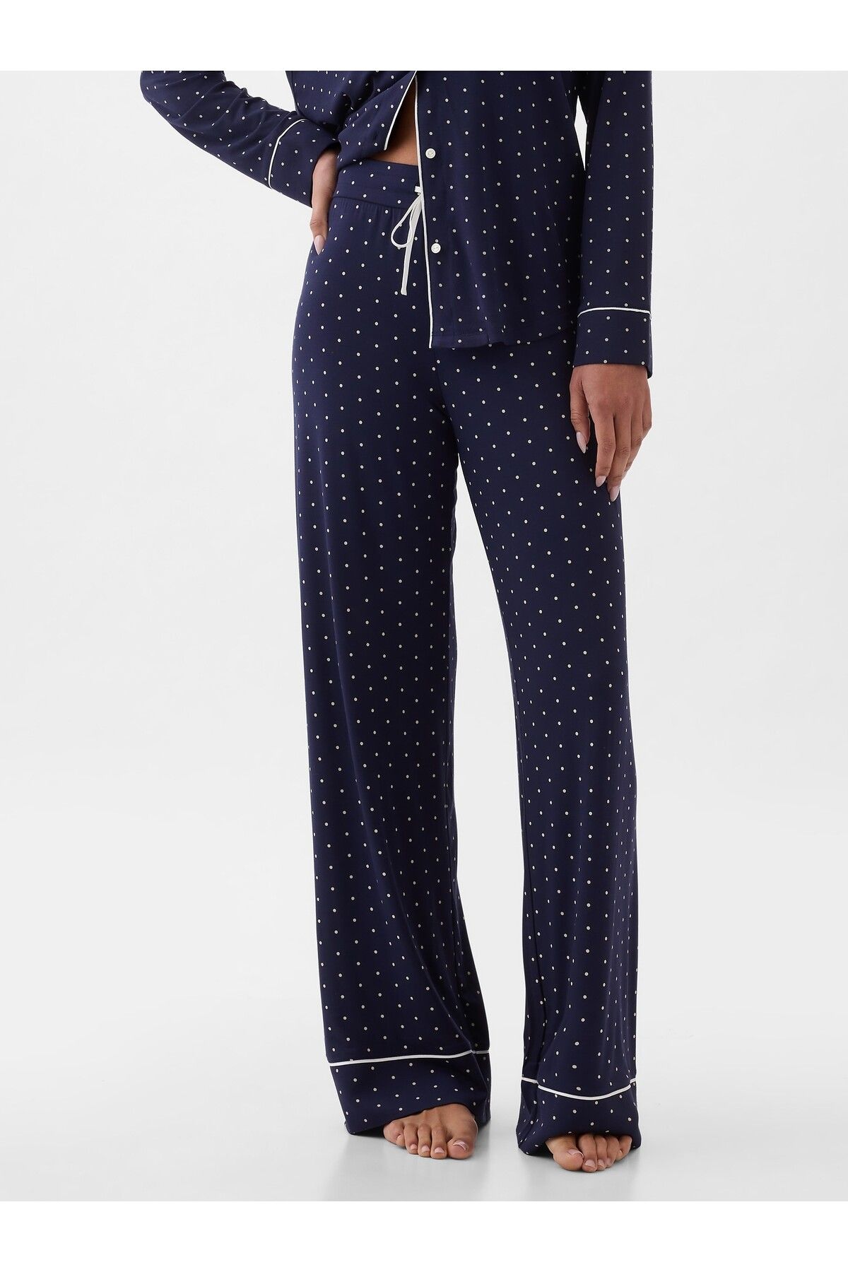 GAP Kadın Lacivert Modal Karışımlı Pijama Altı
