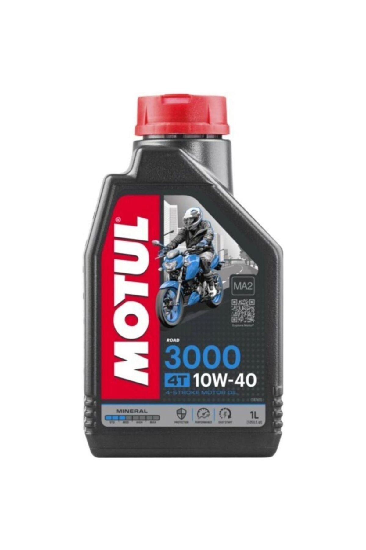 Motul 3000 10w40 4t 1l Mineral Motosiklet Yağı 2024 Üretim