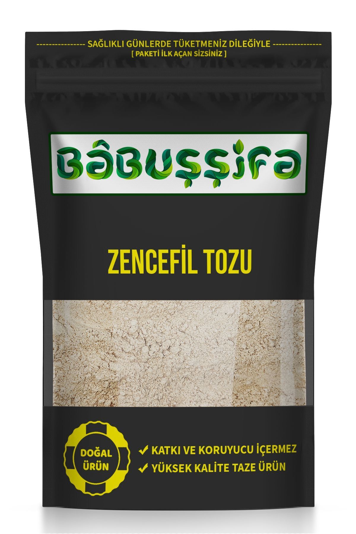 Babuşşifa Zencefil (Öğütülmüş) 1kg Toz Zencefil