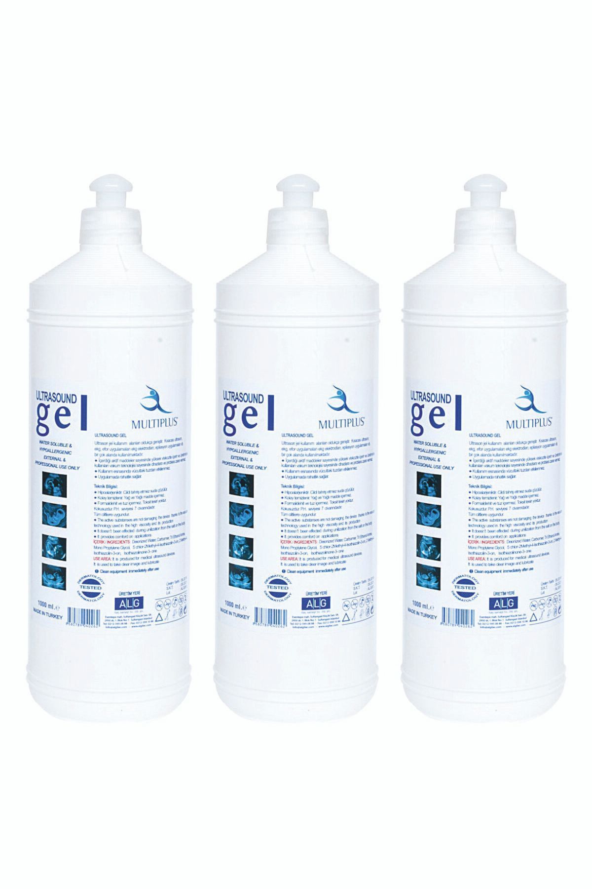 Multiplus Ultrason Jeli - 3 Adet
