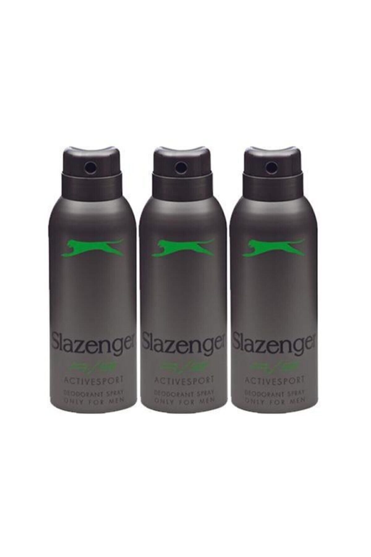 Slazenger Deodorant Active Sport Yeşil 150m X 3 Adet