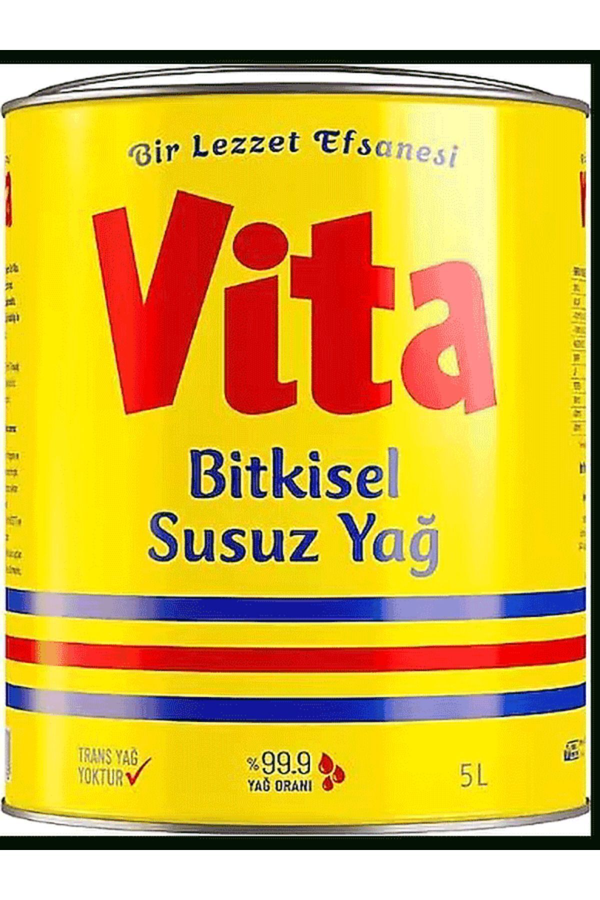 vita Susuz Margarin 5 Litre Teneke Kutu