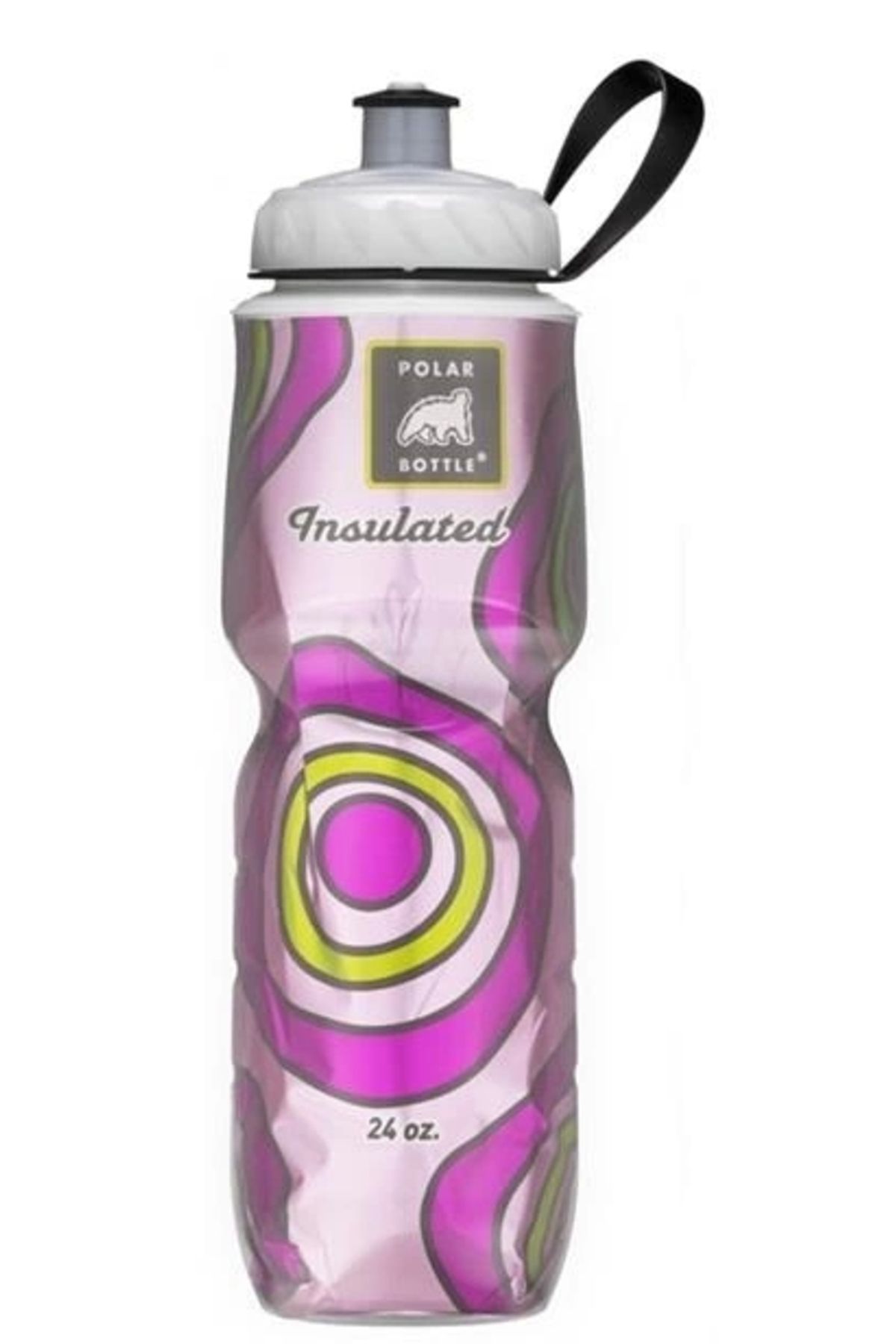 Polar Watch Bottle Insulated Graphic Termos 0.70 Litre-pembe