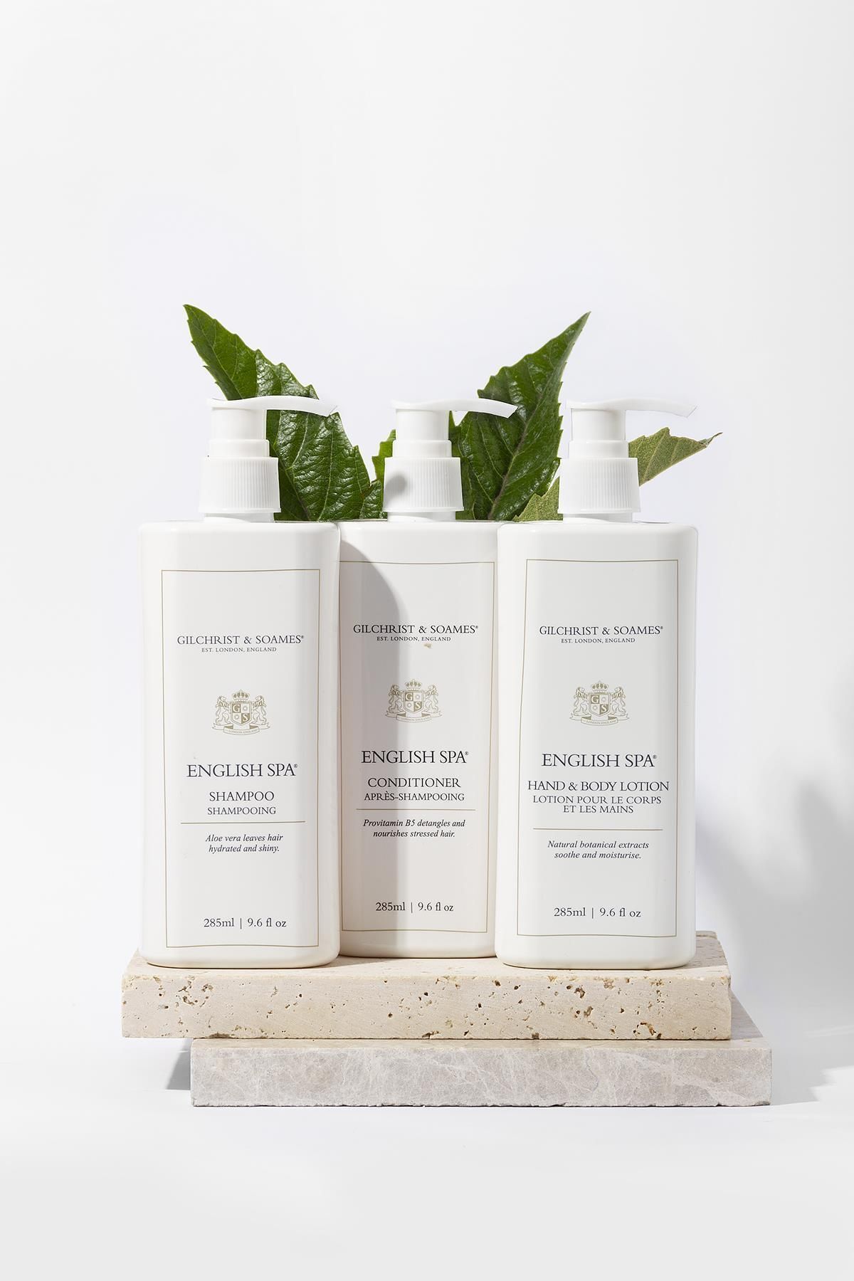 English Spa Şampuan 285 ml Saç Kremi 285 ml El Ve Vücut Losyonu 285 ml