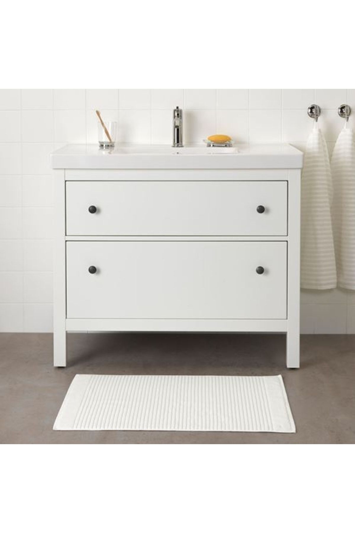 IKEA Alstern Banyo Paspası, Beyaz