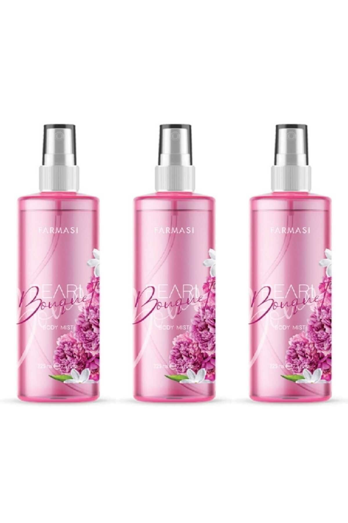 Farmasi Pearl Bouquet Vücut Spreyi 225 ml 3 ADET