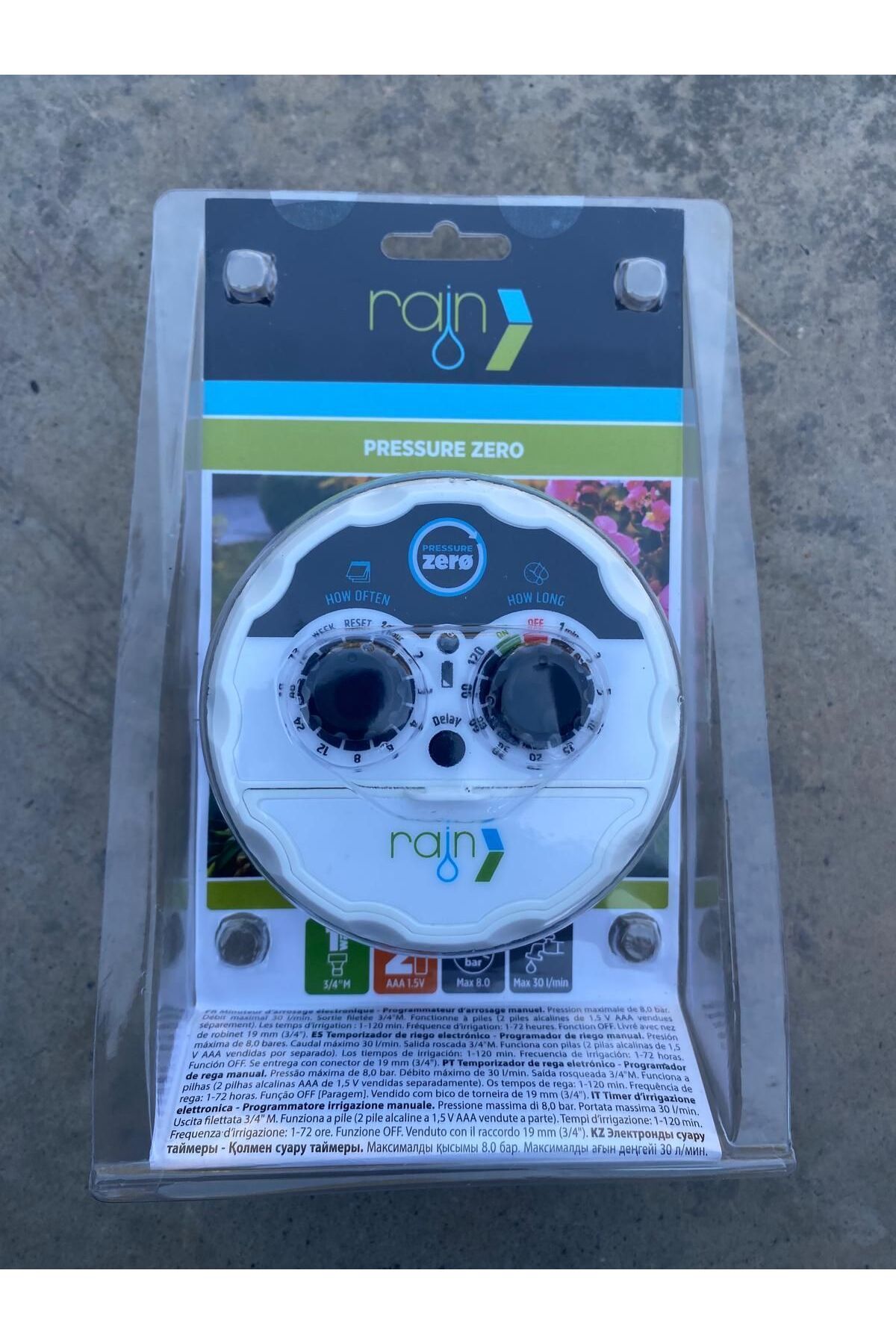 Rain Pressure Zero Musluk Tipi Zamanlayıcı (TEK ÇIKIŞ)