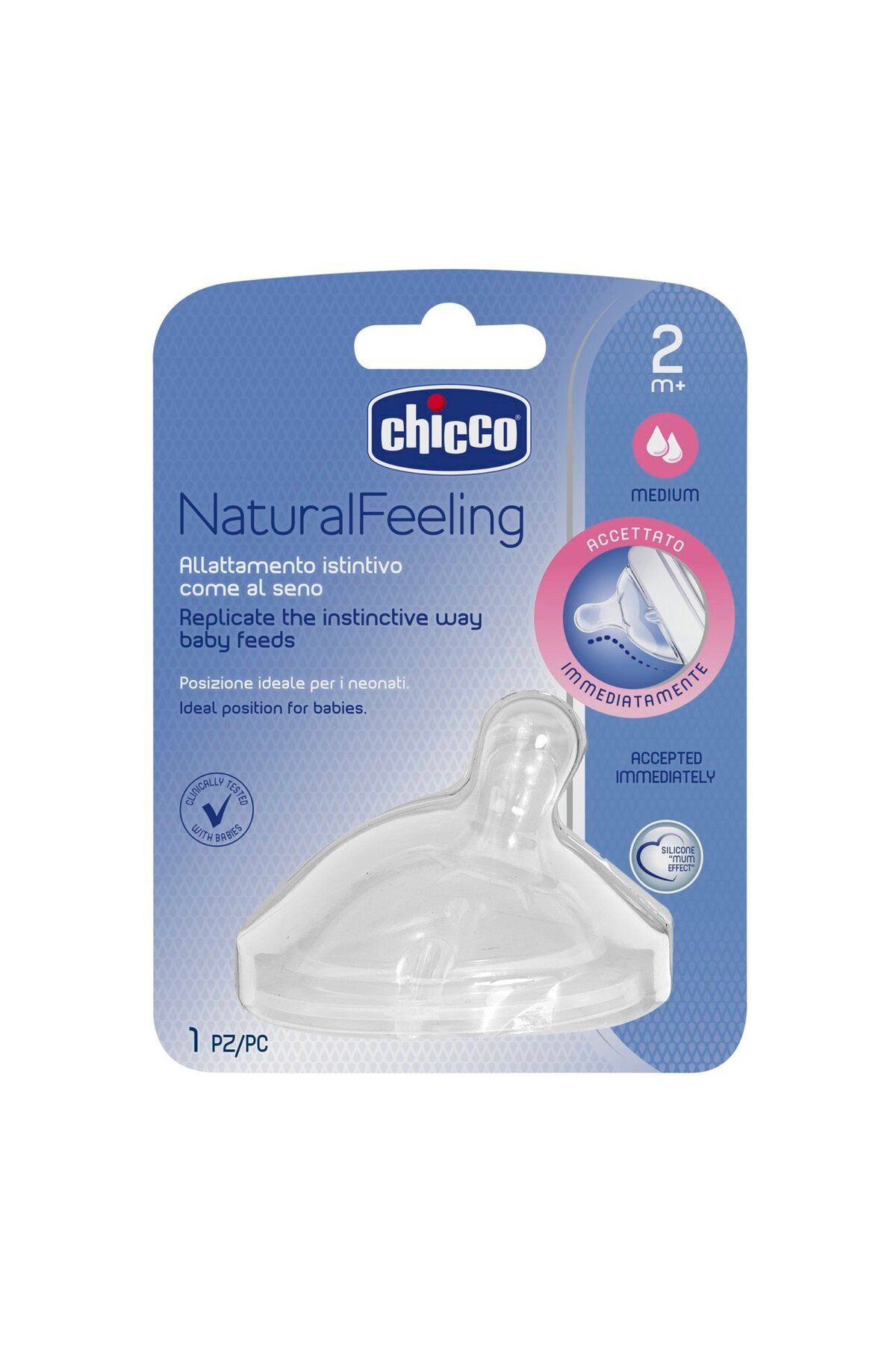 Chicco Naturalfeeling Biberon Emziği