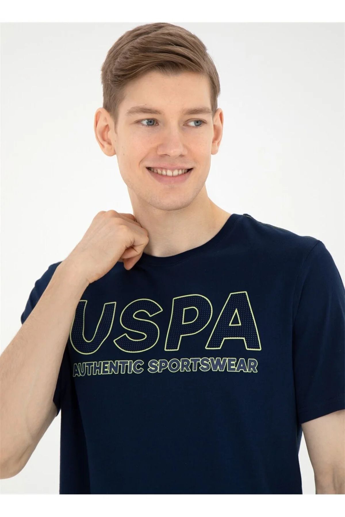 U.S. Polo Assn. U.S. Polo Assn. Polo Yaka Lacivert Erkek T-Shirt SELIZIY024 DMLS