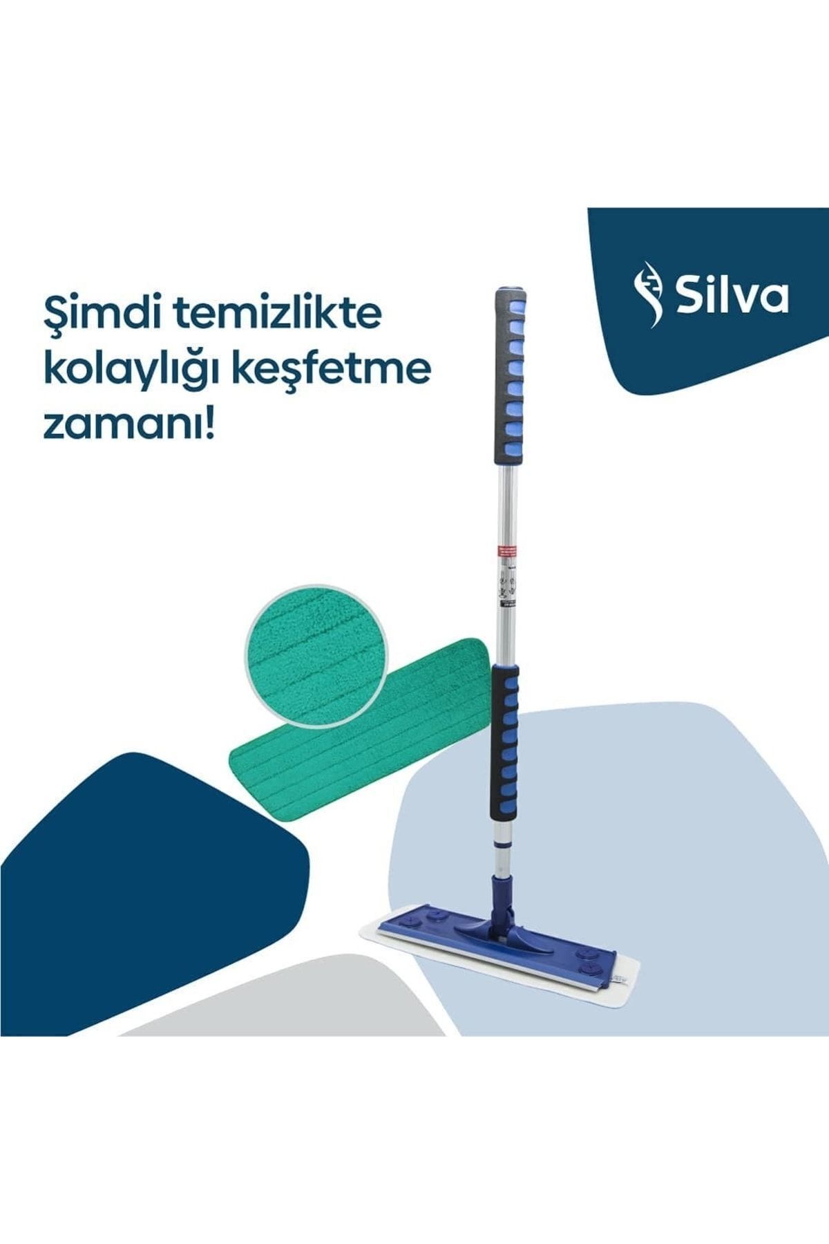 Silva Network Silva Mikrofiber Islak Mop Seti