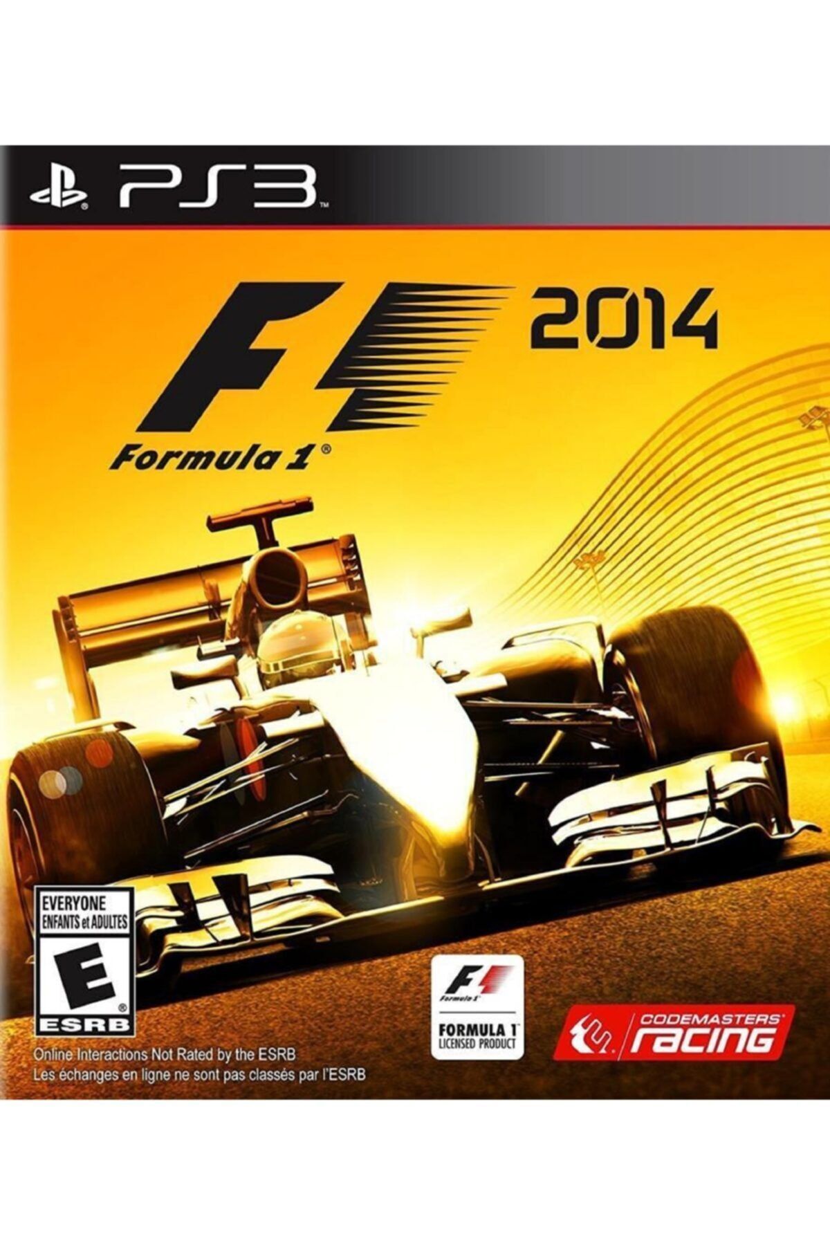 CODEMASTERS Ps3 Oyun F1 Formula 1 2014 Yarış Oyunu Playstation 3 Ps3 F1 Formula 2014