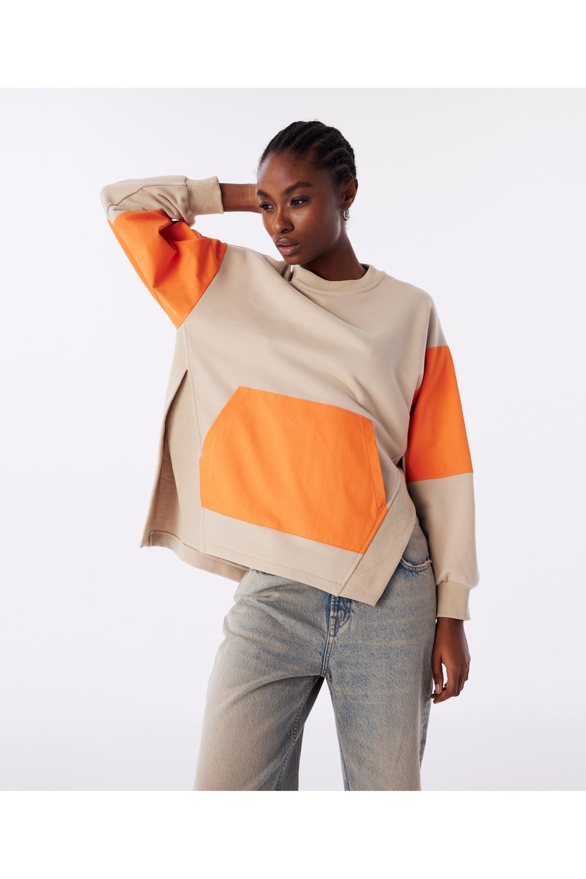 Twist Colorblock sweatshırt