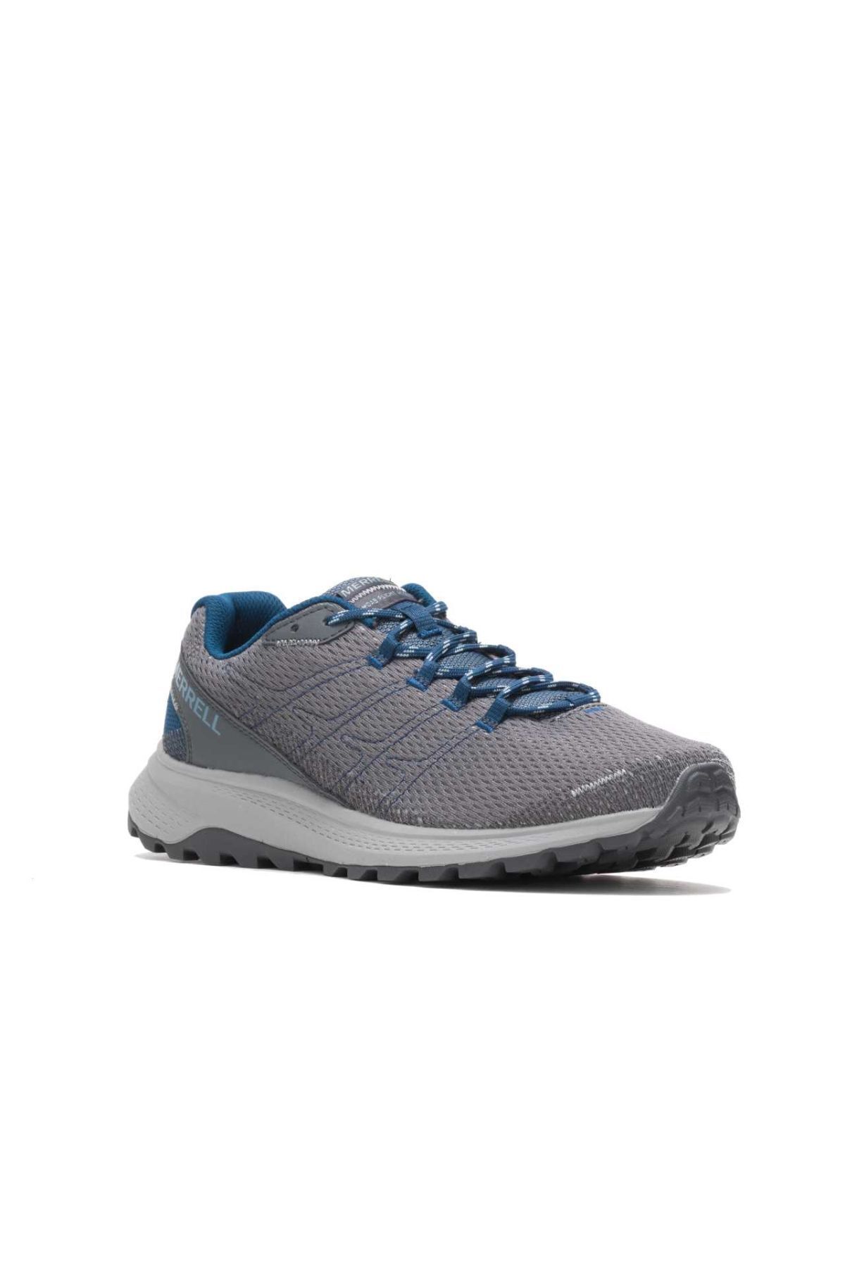 Merrell J067159 Fly Strıke Erkek Spor Ayakkabısı Gri Mavi