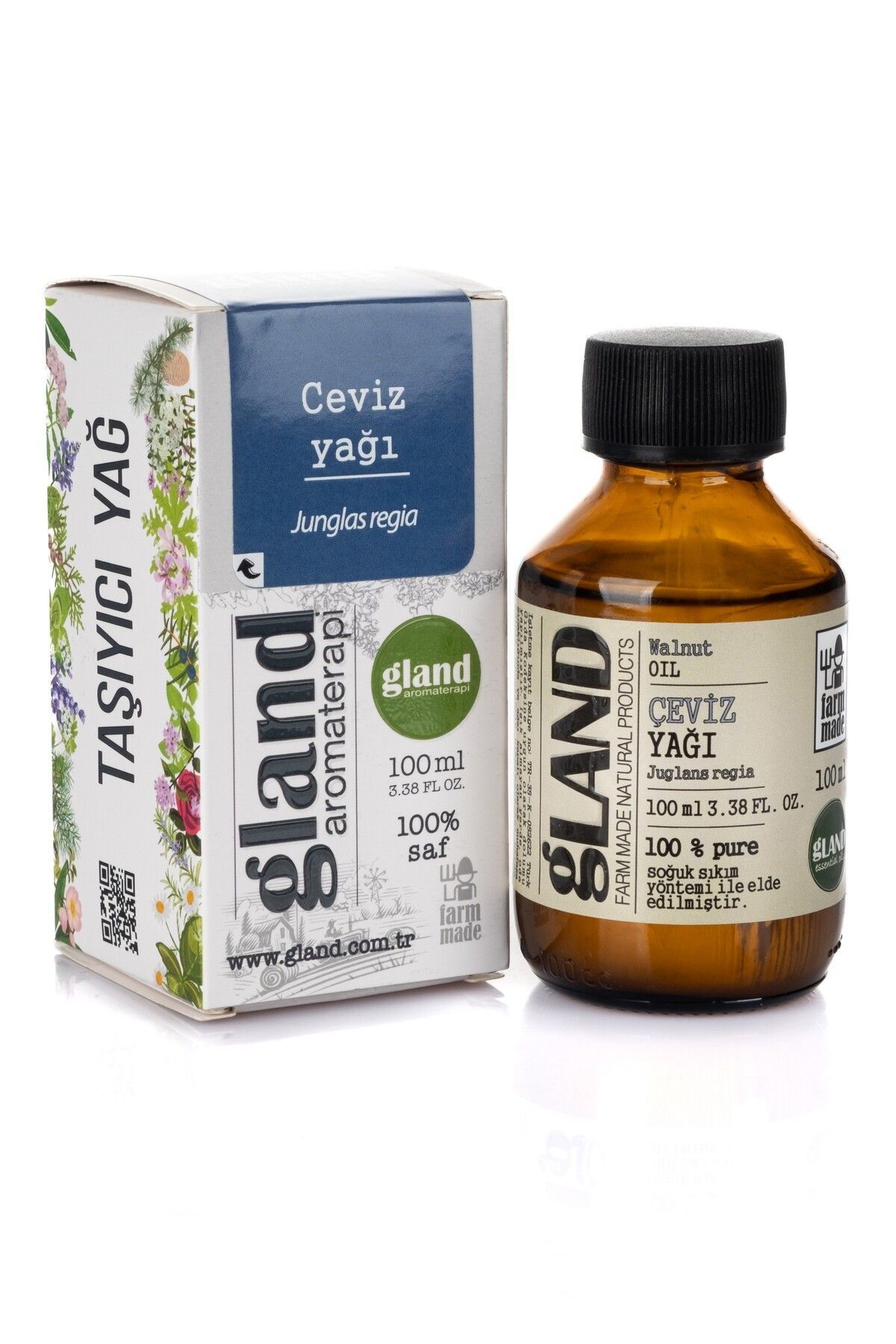 gland Ceviz Yağı - Juglans Regia 100ml