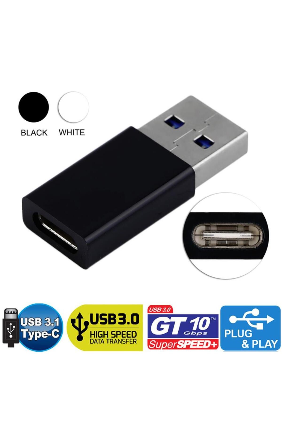 Gplus Tc30 Type-c 3.1 To Usb 3.0 Çevirici Dönüştürücü Mini Otg