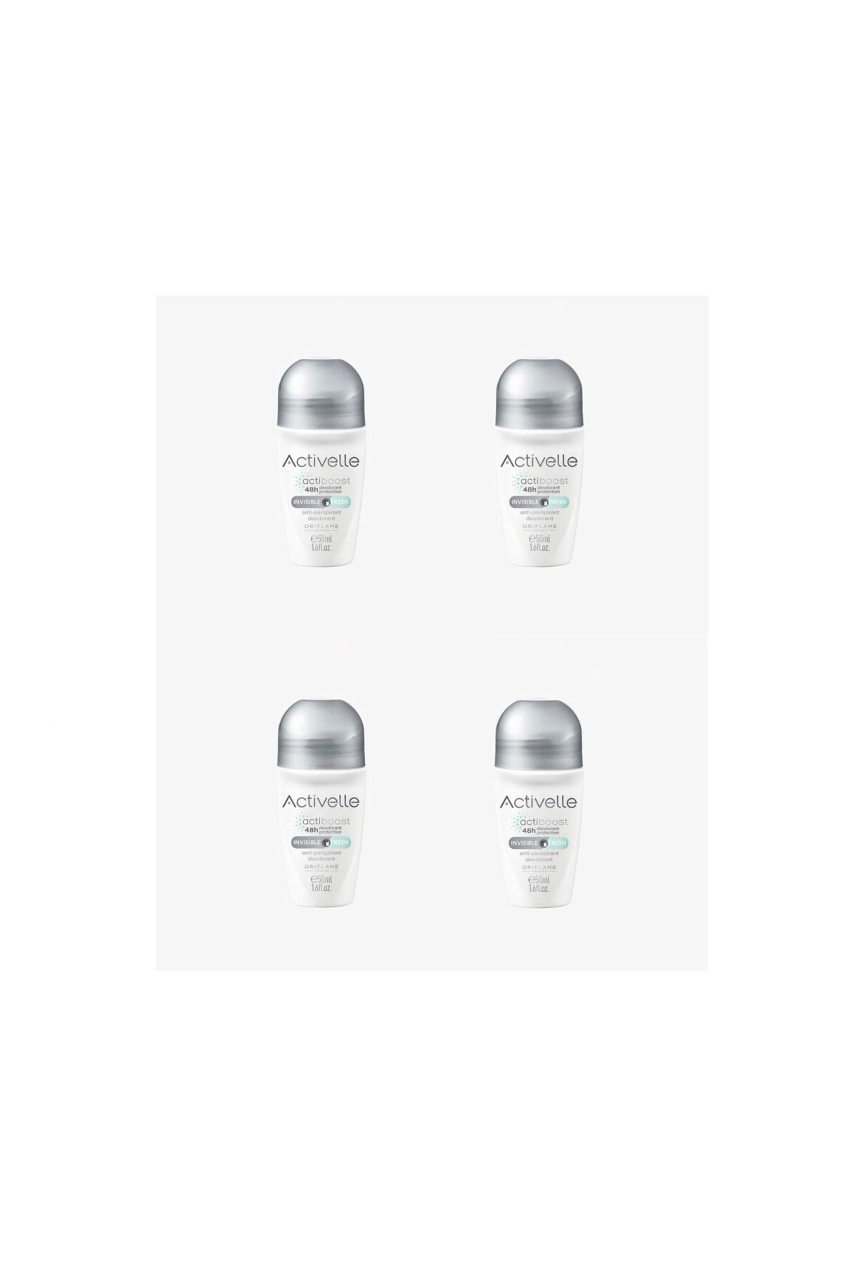 Oriflame Activelle Invisible Fresh Anti-perspirant Roll-on 4 Adet
